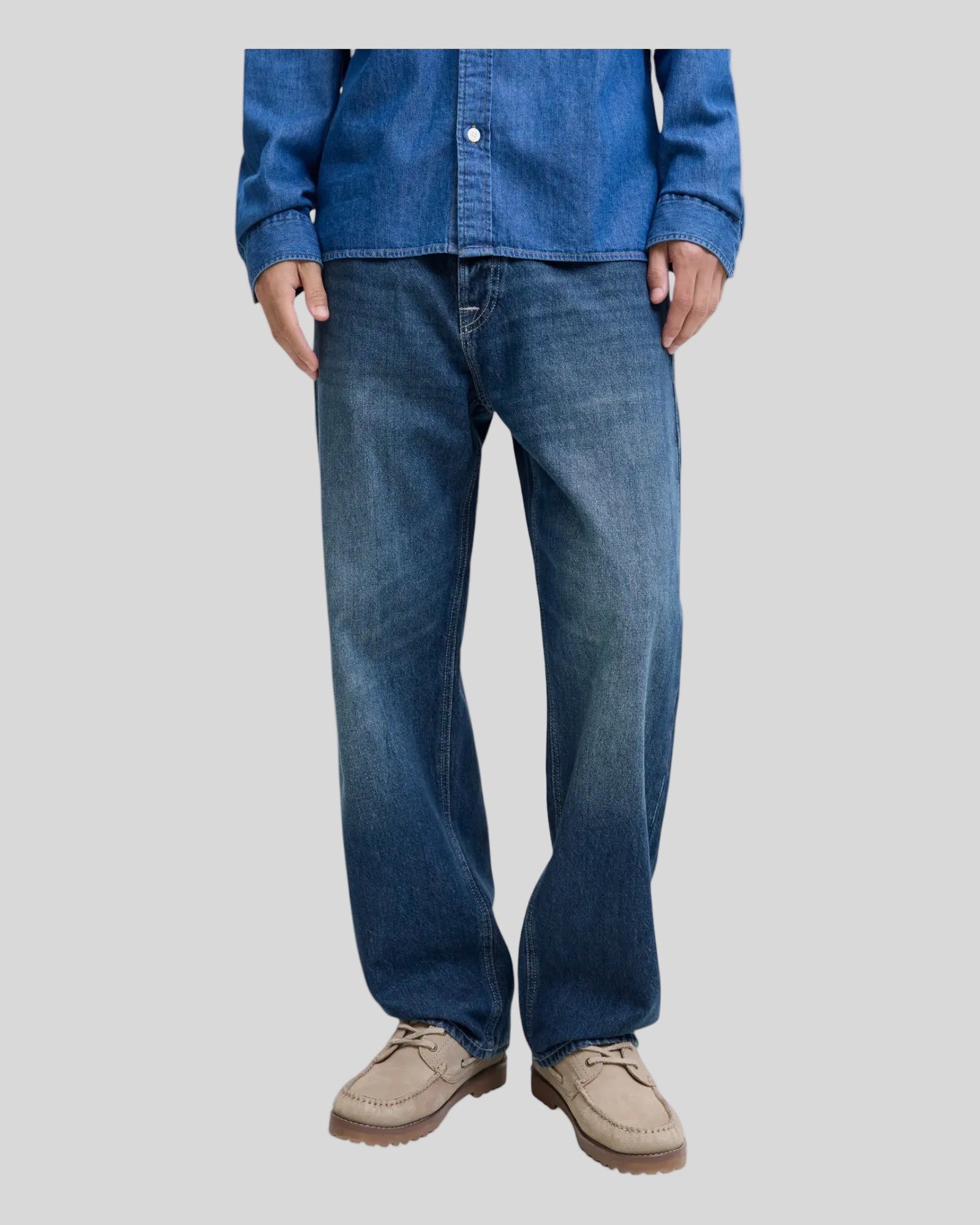 Jeans 5 Tasche Jjeddie 769 Blue Denim 12278114 Jack & Jones