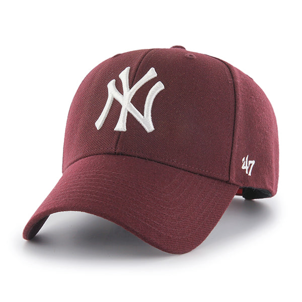 Cappello con Visiera 47 Brand New York Yankees MVP Bordeaux 47-B-MVPSP17WBP-KM