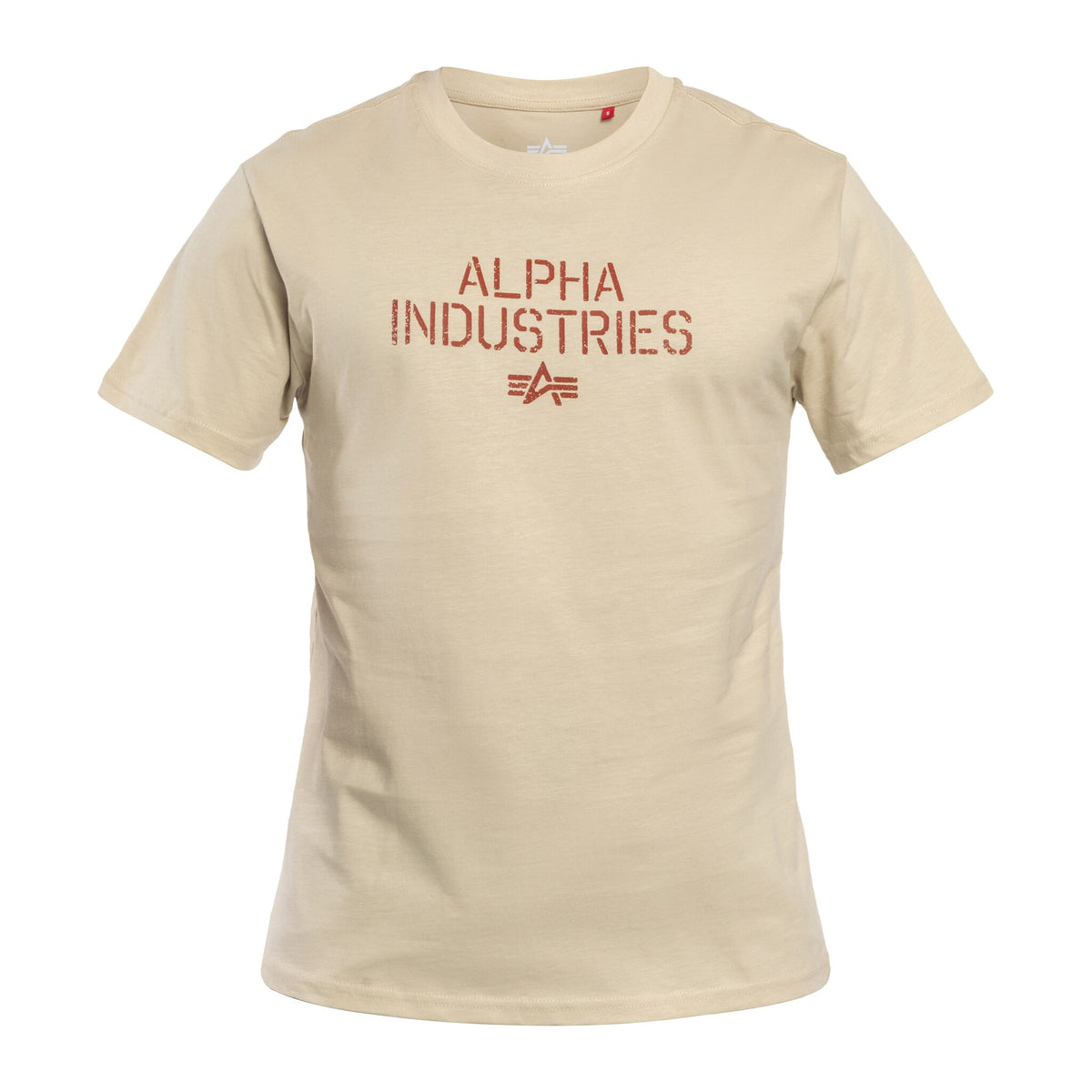 T-Shirt Uomo Bianca Alpha Industries Target Backprint T-Shirt 268511/300