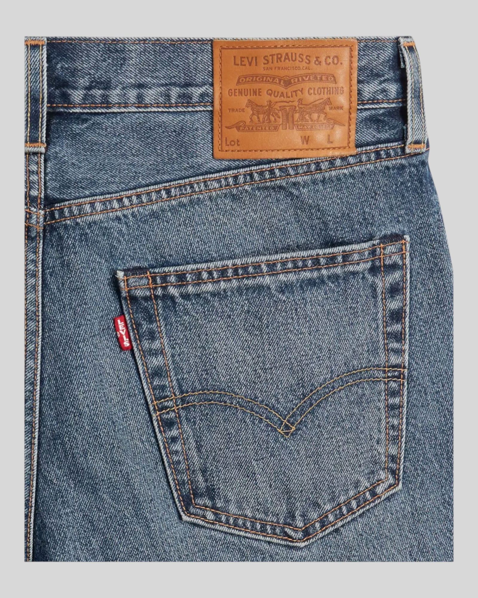 Jeans 568 Loose Straight Blau Gangplatz 290370059 Levi's