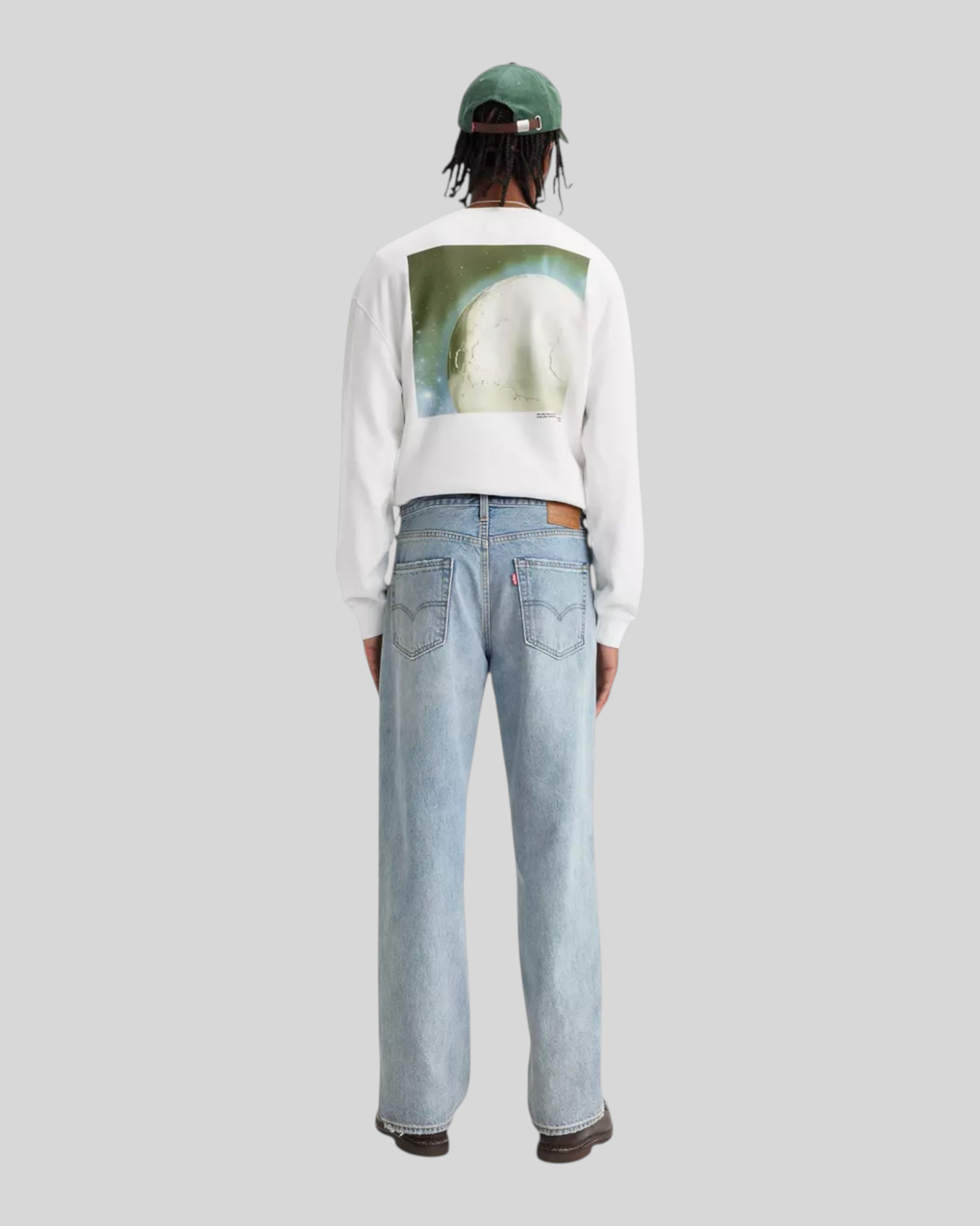 Jeans 568 Loose Straight Baby Blue Essentials 290370062 Levi's