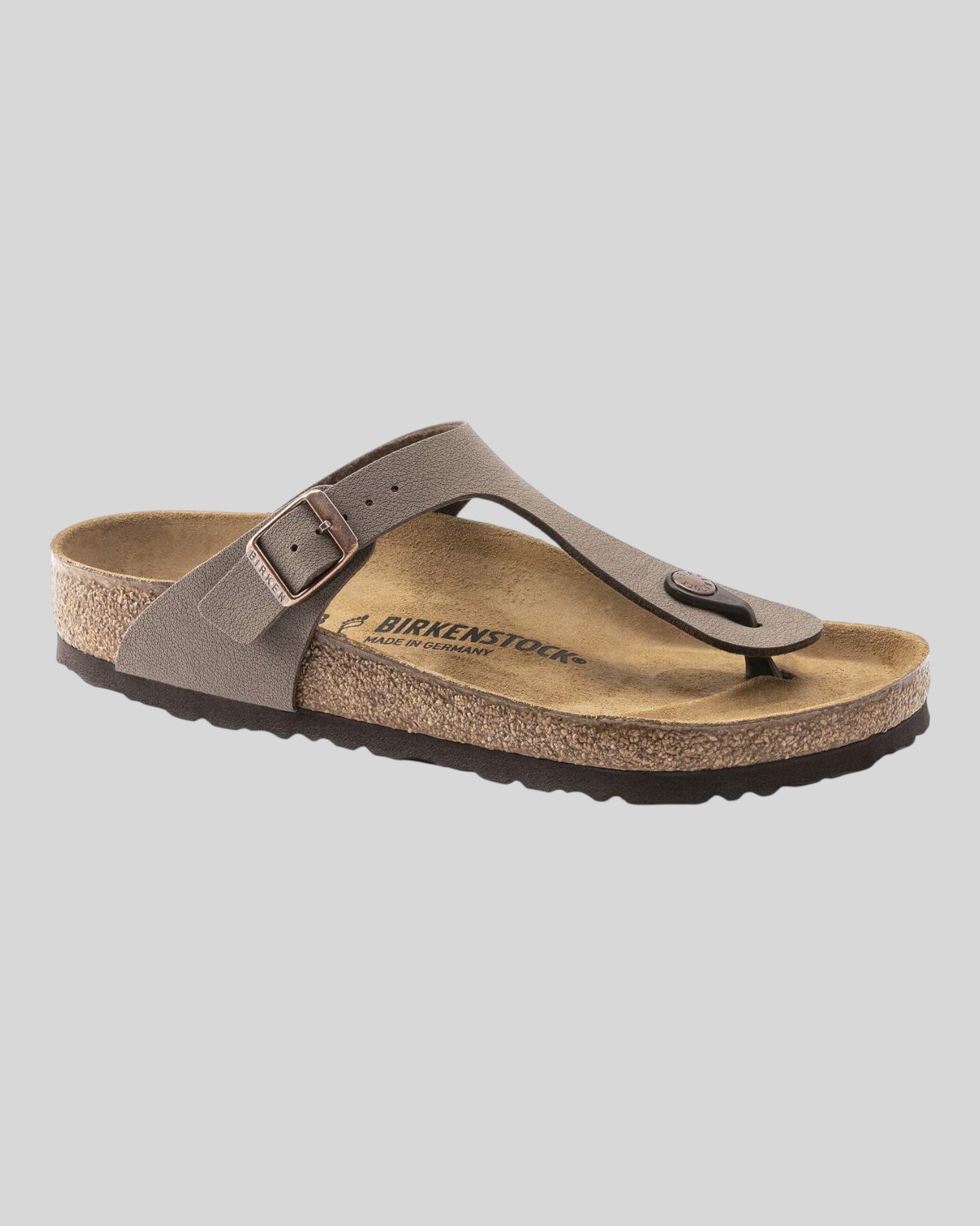 Gizeh Sandalo Donna Infradito Mirko-Flor Nubuk Mocha 0043751 Birkenstock