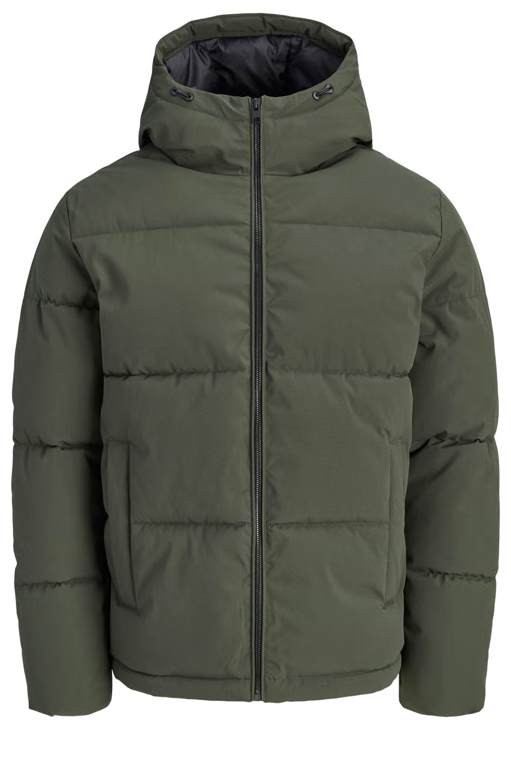 Giubbino Jack & Jones JJGalaxy Puffer Rosin Verde 12303930