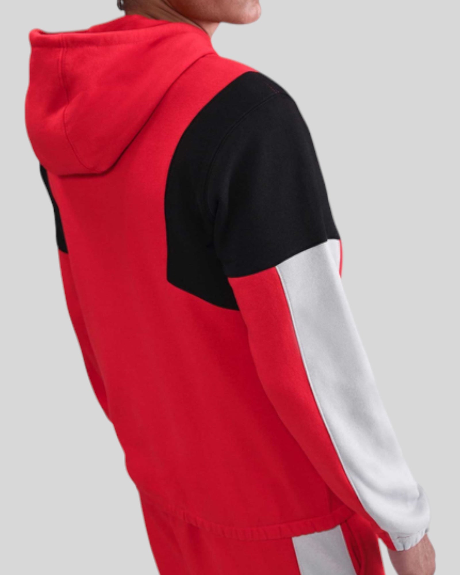 Tuta Completa Sportswear Club Fleece Hooded Rosso HV1165-657 Nike