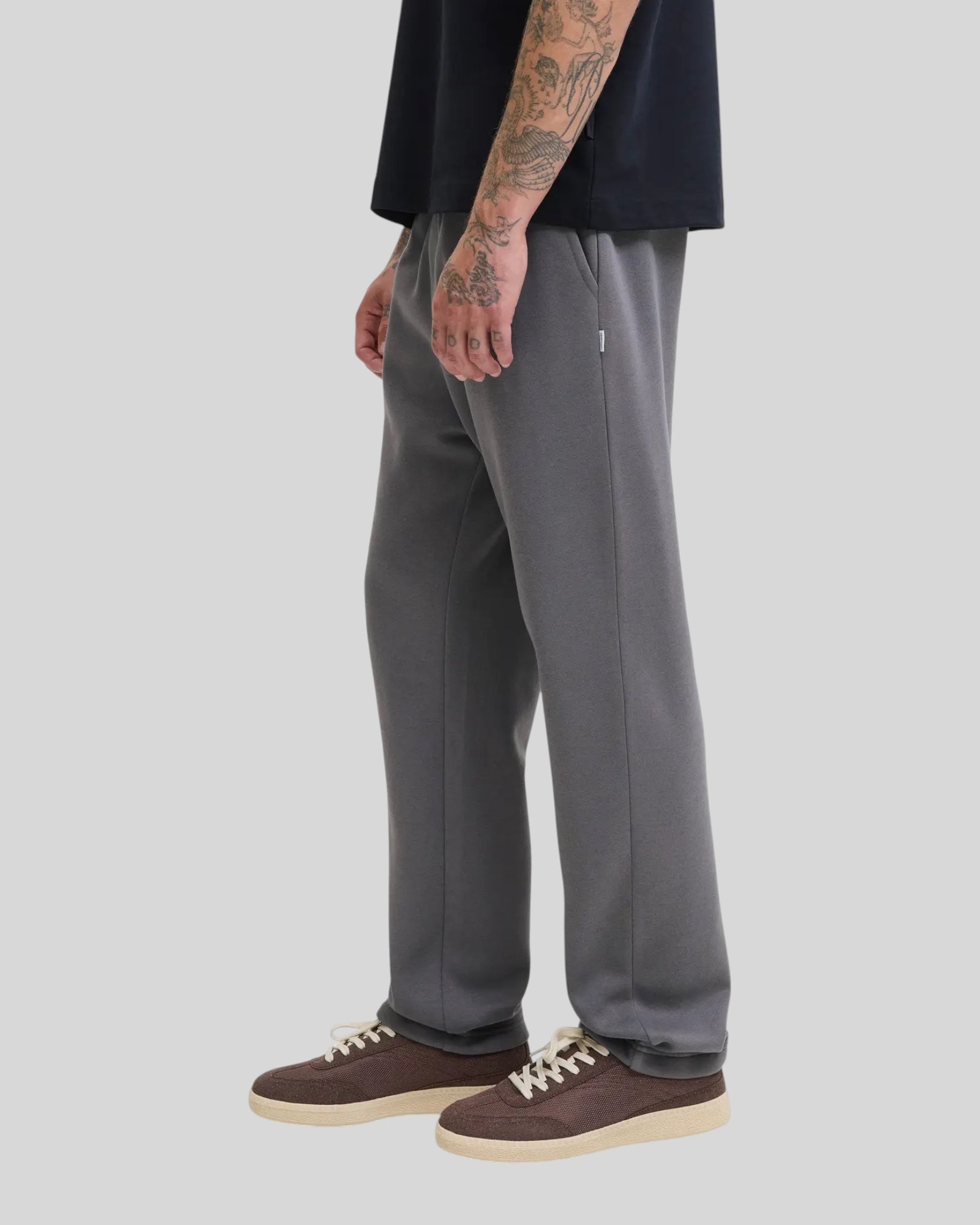 Pantalone Tuta Bradley Uncuffed Sweat Pant Castlerock 12279134 Jack & Jones