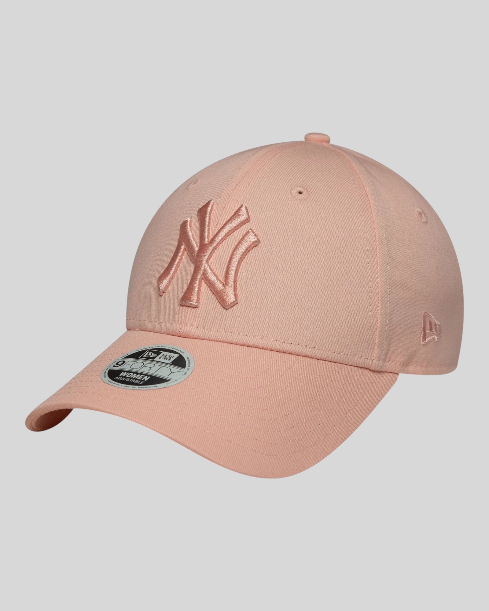 Cappello Con Visiera 9Forty New York Yankees MLB League Essential Rosa 60675519 New Era