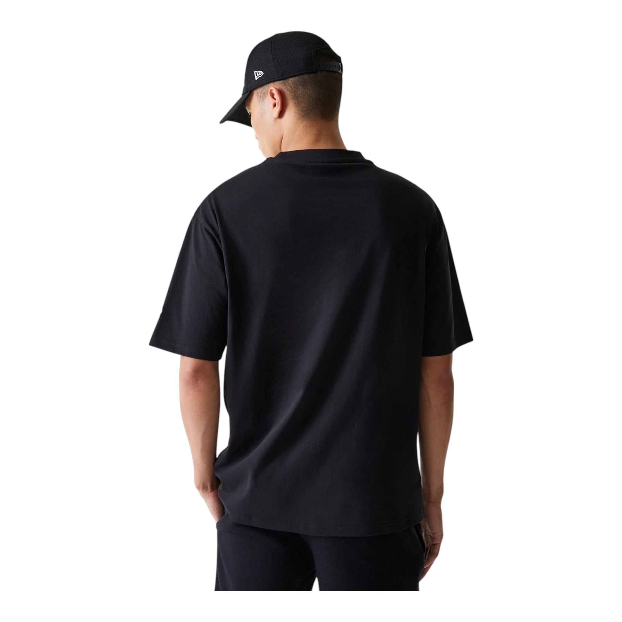 Oversized New York Yankees MLB League Essentials T-Shirt Black 60675746 New Era