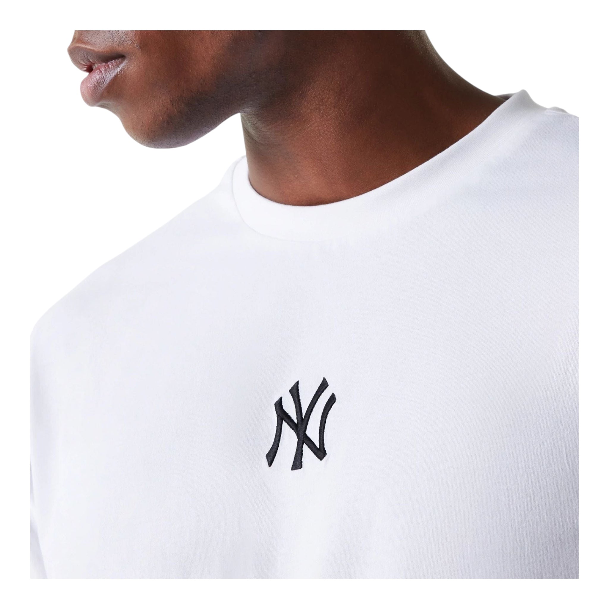 New York Yankees MLB League Essentials Oversized T-Shirt White 60675748 New Era