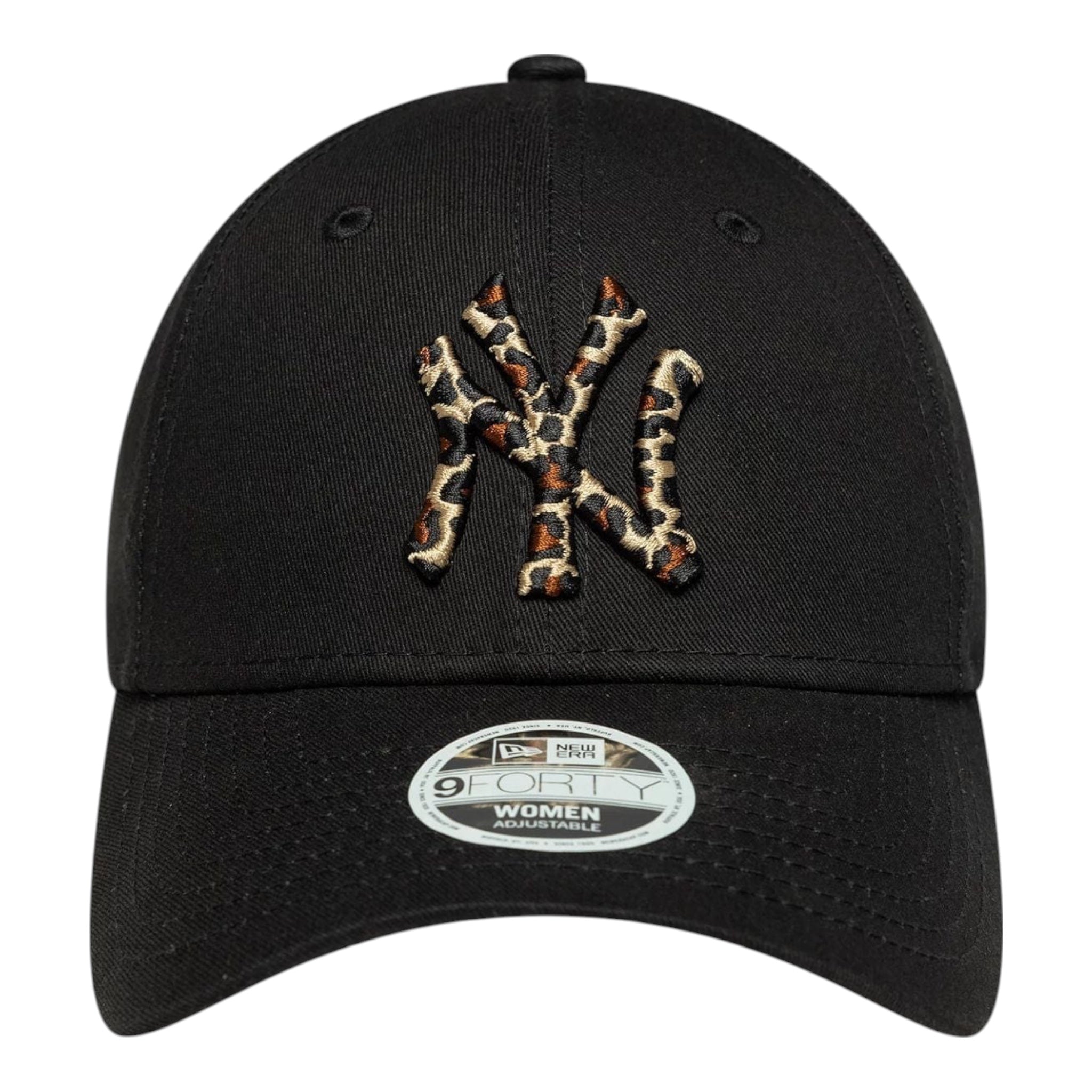 Cappello Adulto Donna 940 League Essential Leopard Infill 60691330 Nero New Era