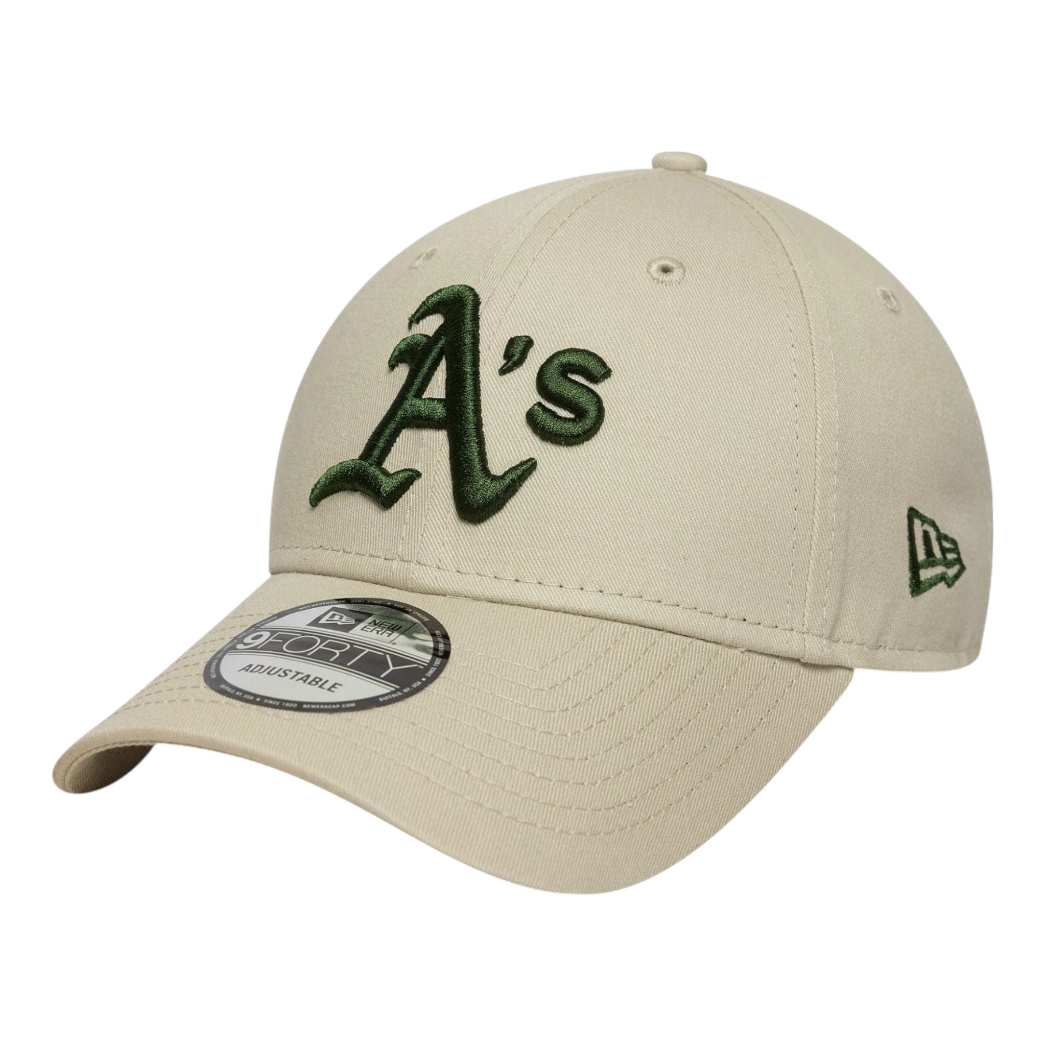 Cappello Adulto Unisex 940 League Essential Oakland Athletics 60691394 Cream New Era