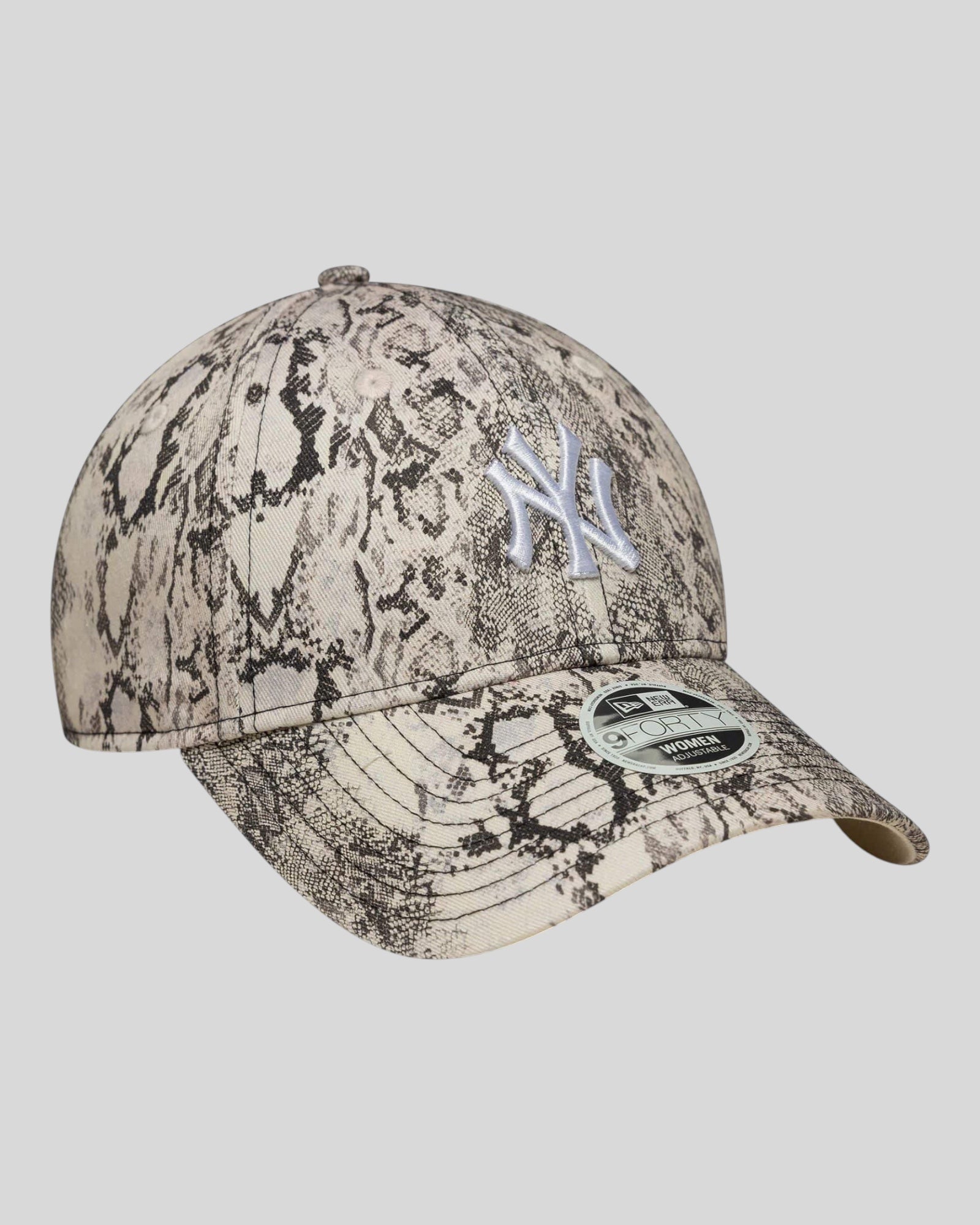 Cappello Con Visiera New York Yankees 9Forty Snake Grigio 60758966 New Era