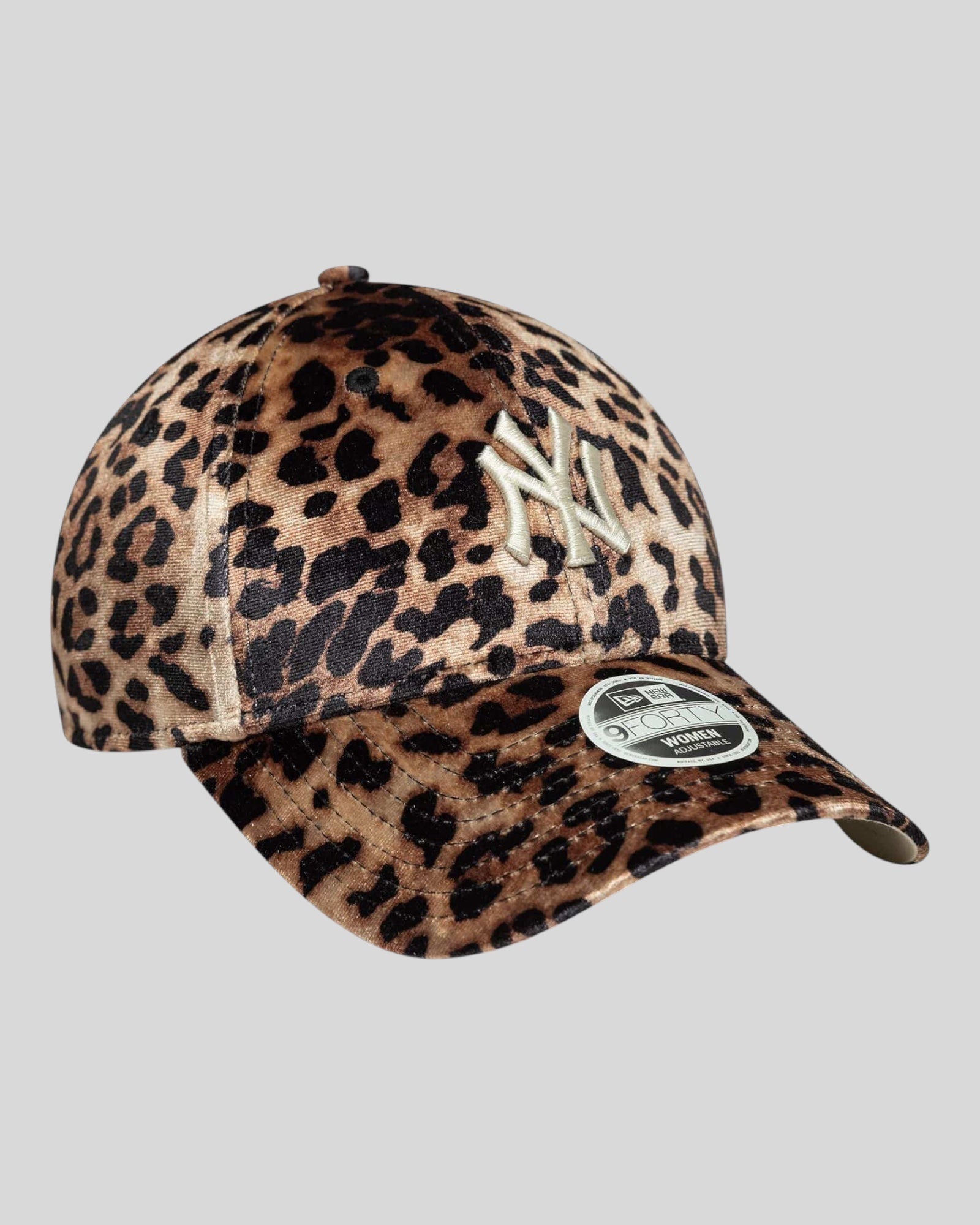 Cappello Con Visiera New York Yankees 9Forty Leopard Marrone 60759057 New Era