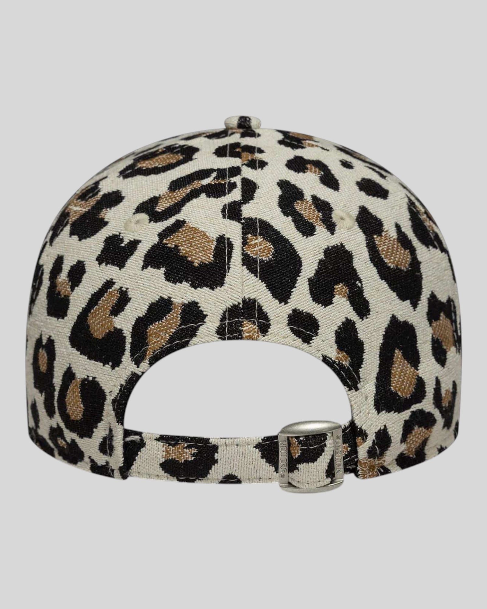 Cappello Con Visiera 9Forty New York Yankees MLB Leopard Midi Beige Chiaro Donna 60771750 New Era