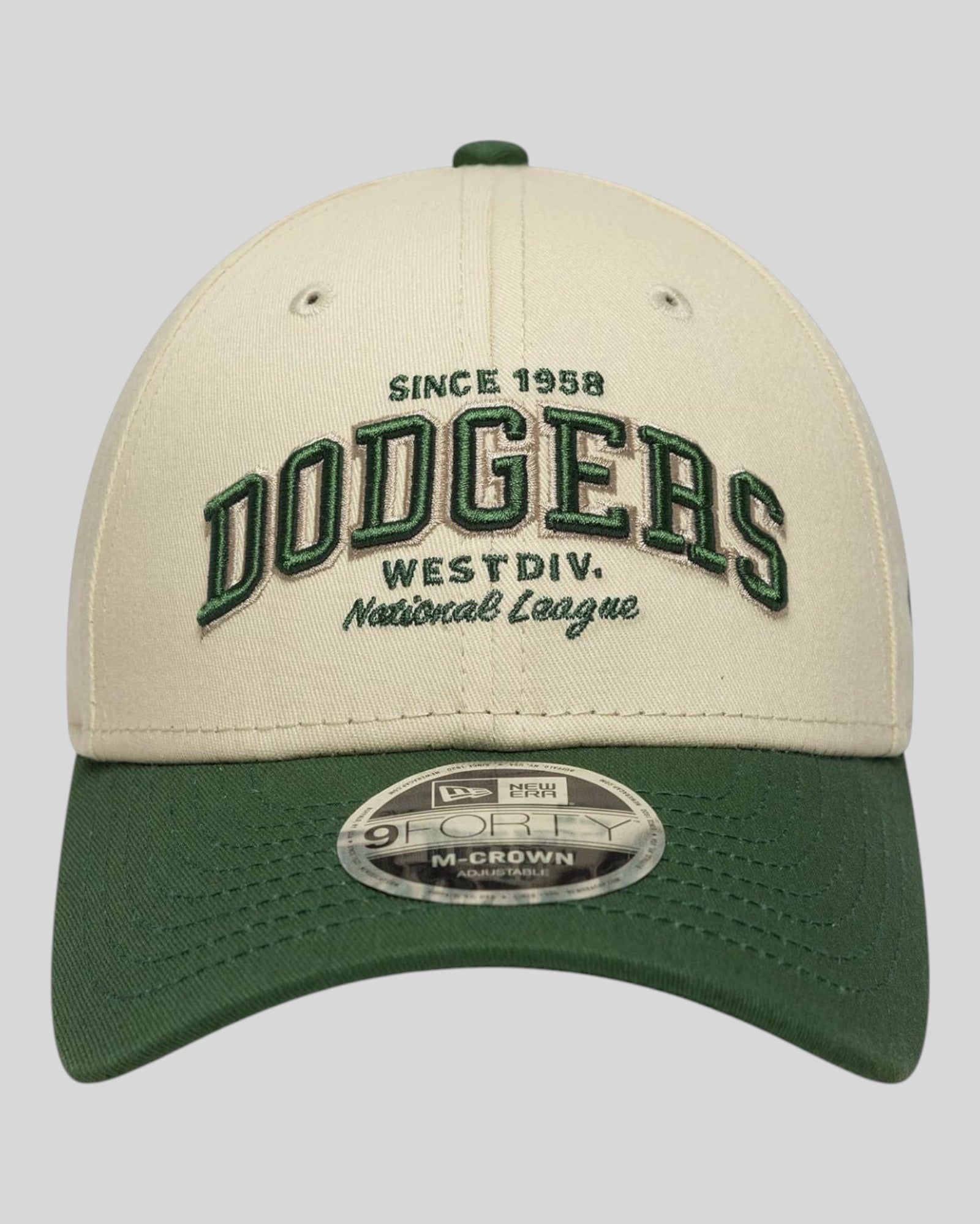 Cappello Con Visiera M-Crown LA Dodgers MLB Wordmark Verde 60771814 New Era