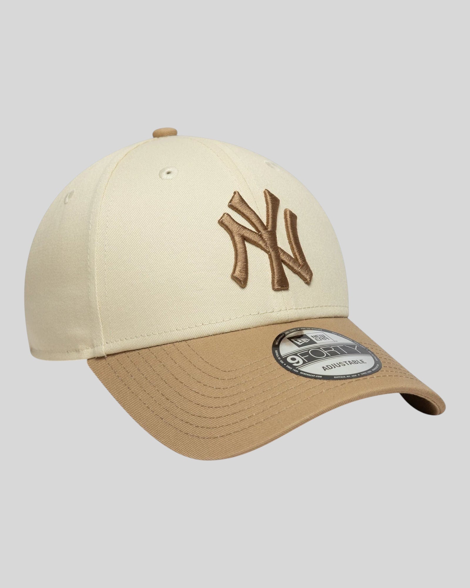 Cappello Con Visiera 9Forty New York Yankees MLB Colour Block Crema 60771836 New Era