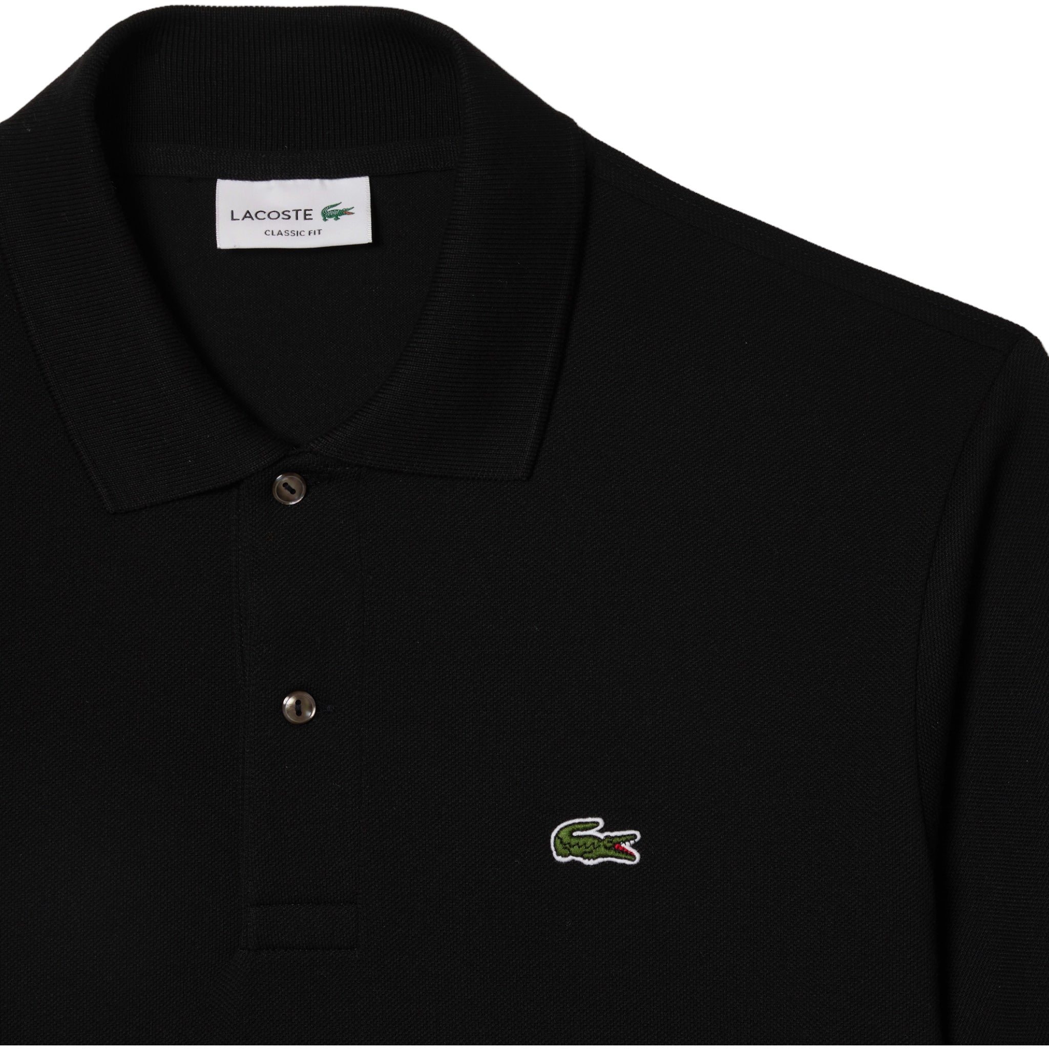 Polo Classic Fit Nera L121200031 Lacoste