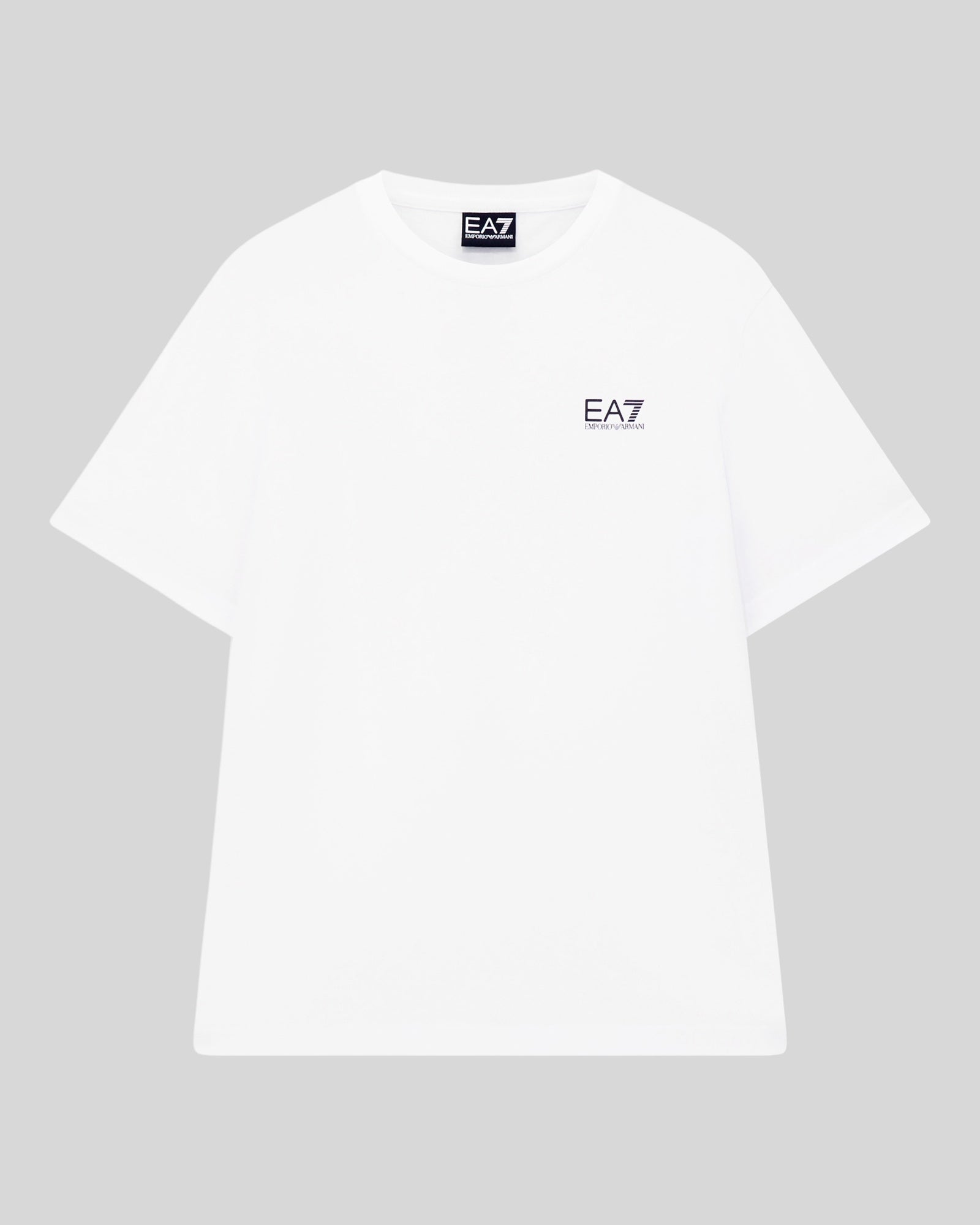 T-Shirt Train Logo Series Tee Bianca 7M000567AF10375M0003 EA7 Emporio Armani