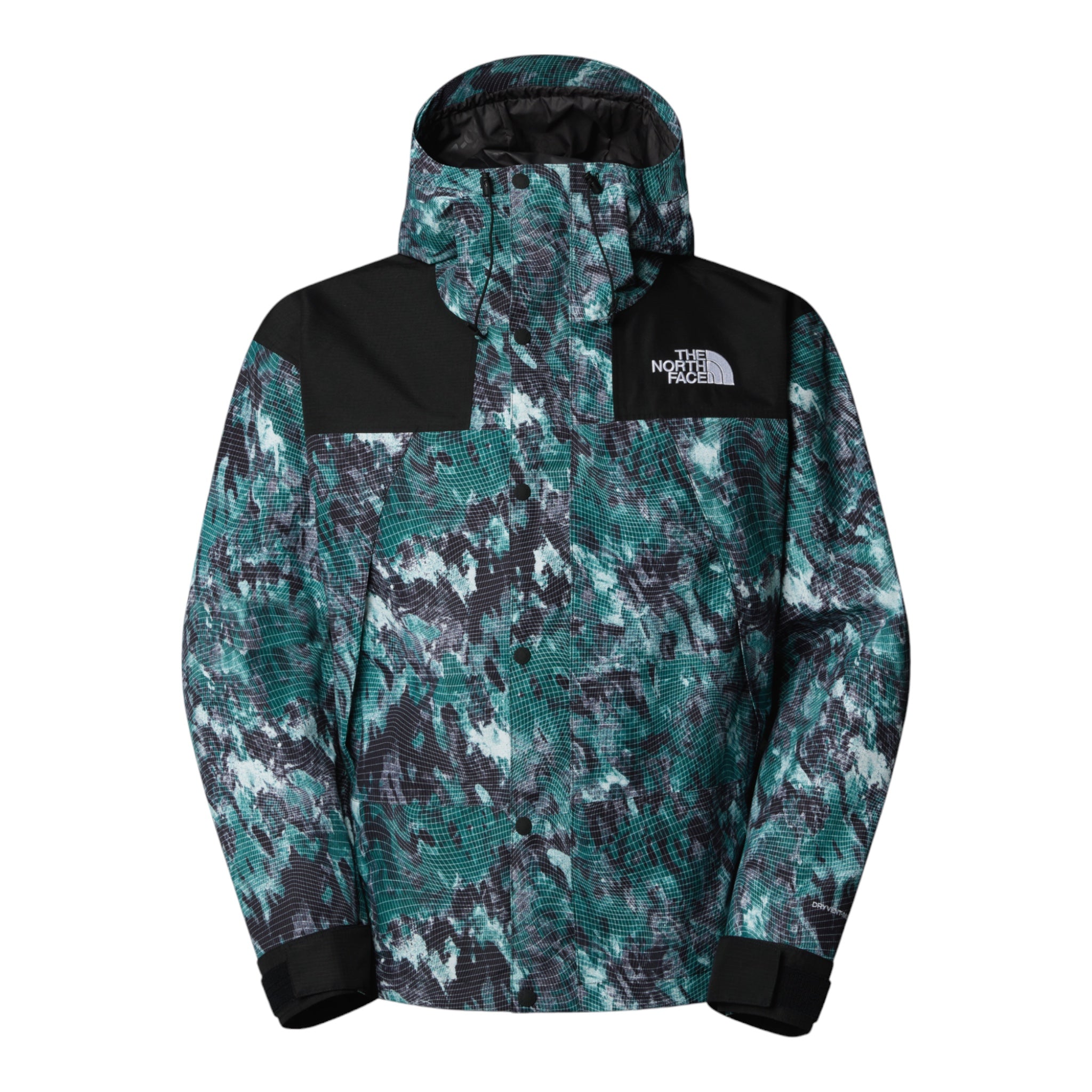 Giubbotto Leggero Dryvent Mono Mountain Jacket Deep Nori NF0A88XF87A The North Face