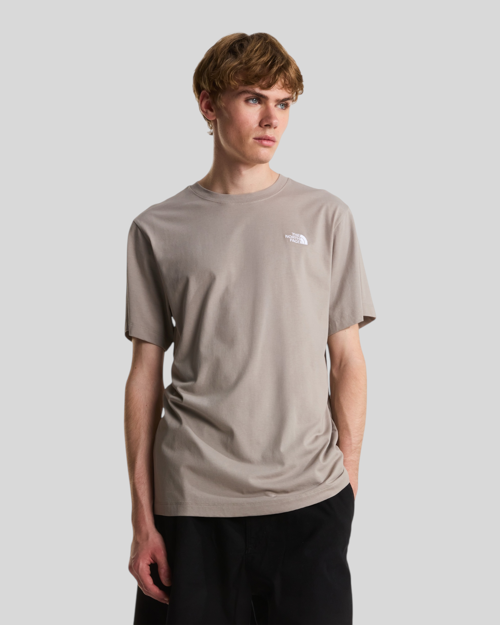 T-Shirt M Evolution Simple Dome Regular Tee Stone Slab NF0A8CZ22MB The North Face