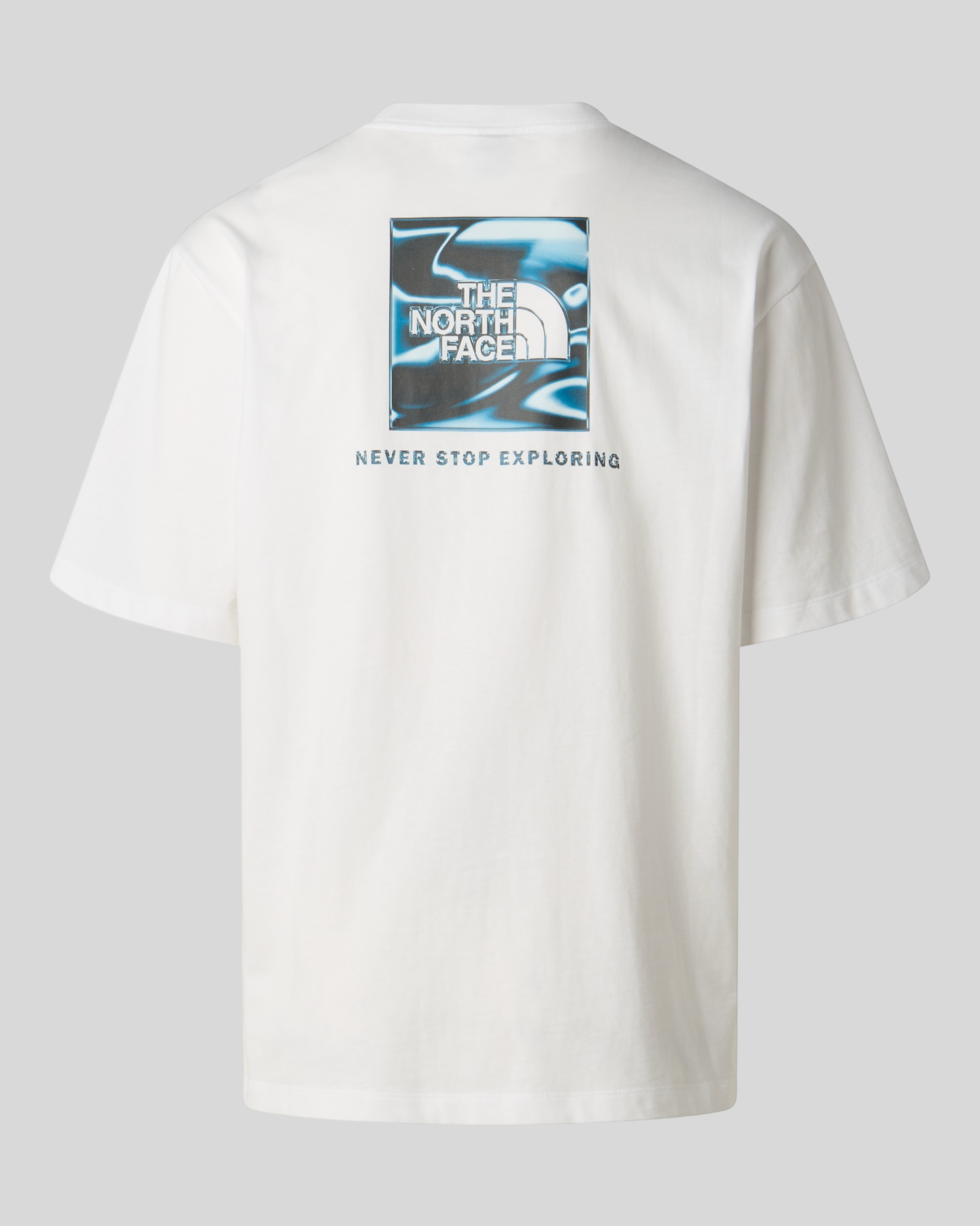T-Shirt M Liquid Box NSE Oversize Tee Bianca NF0A8G9WFN4 The North Face