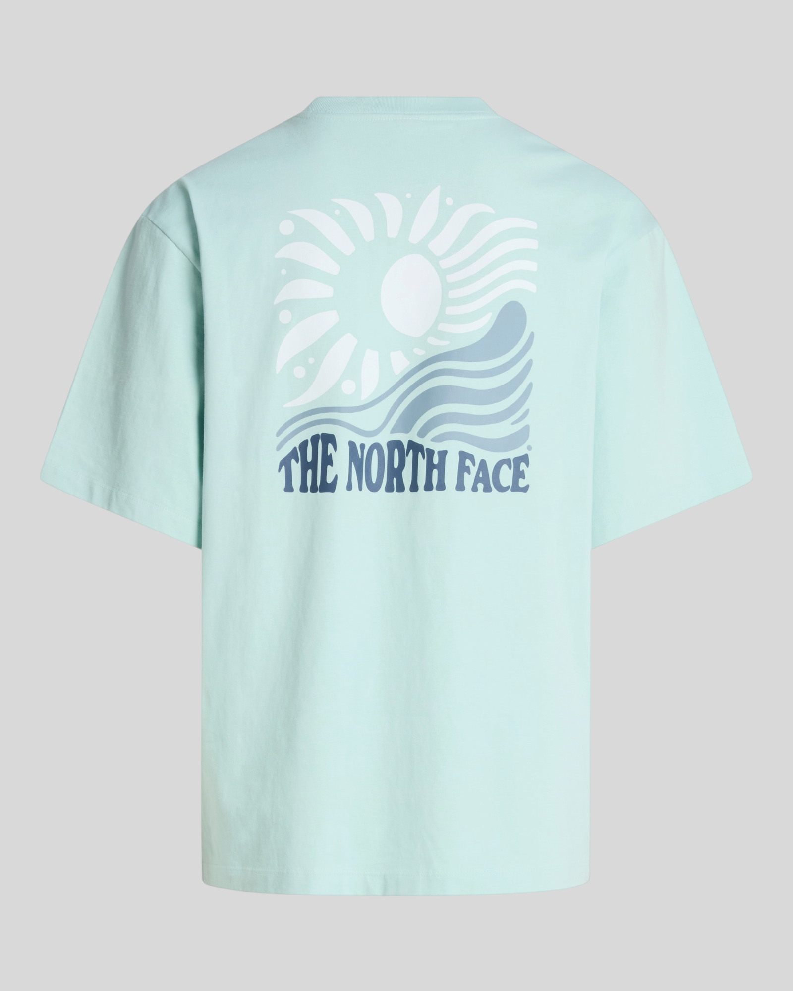 T-Shirt Sun Oversized Graphic Tee Opal Frost NF0A8GA0G70 The North Face