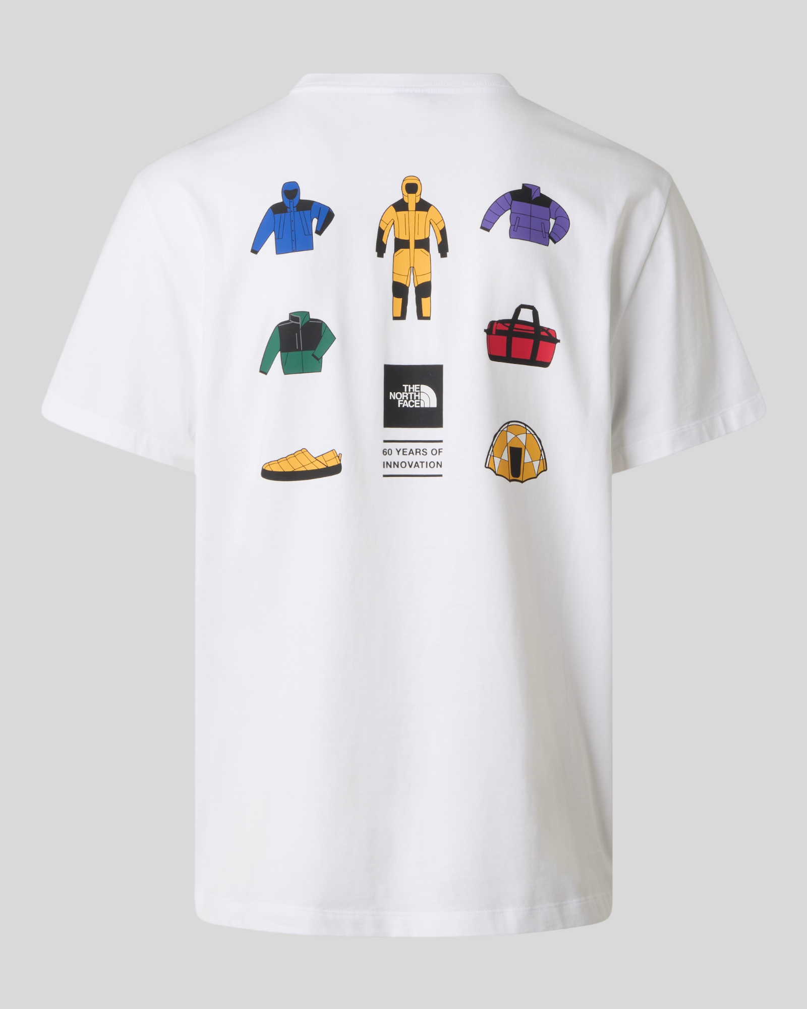 T-Shirt M Icon Celebration Relaxed Te Bianca NF0A8GASFN4 The North Face