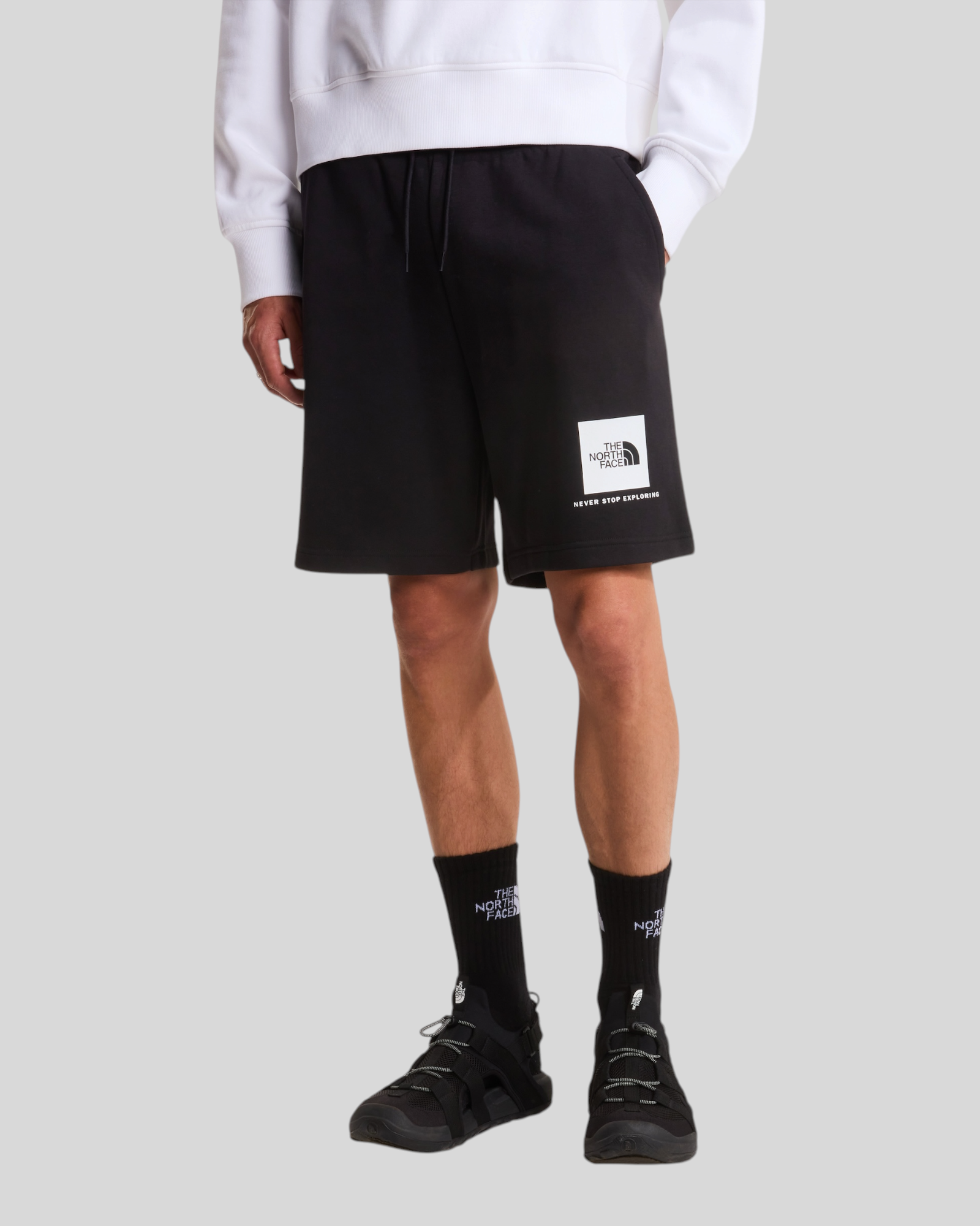 Short NSE Box Light Regular Nero NF0A8GQ8JK3 The North Face