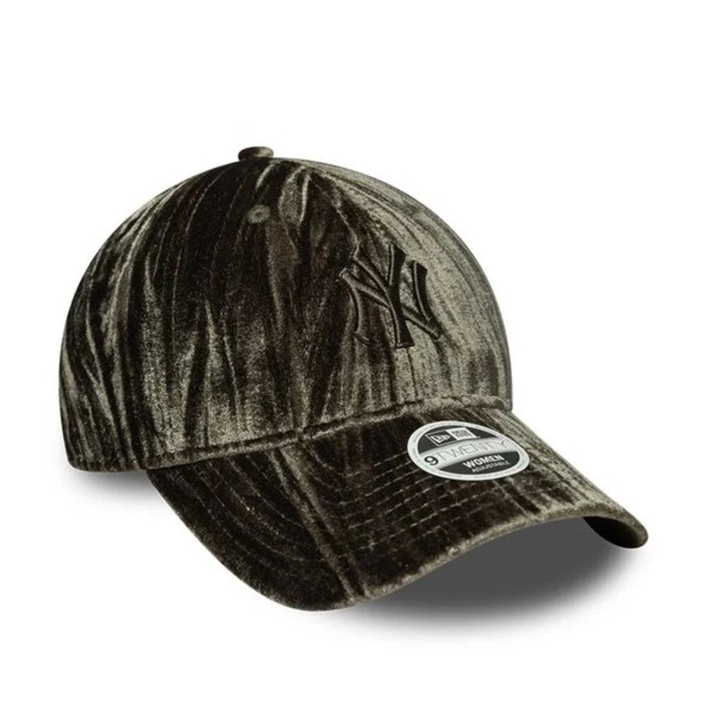 Cappello con Visiera New Era New York Yankees 9TWENTY Velour Verde Scuro – 60915849