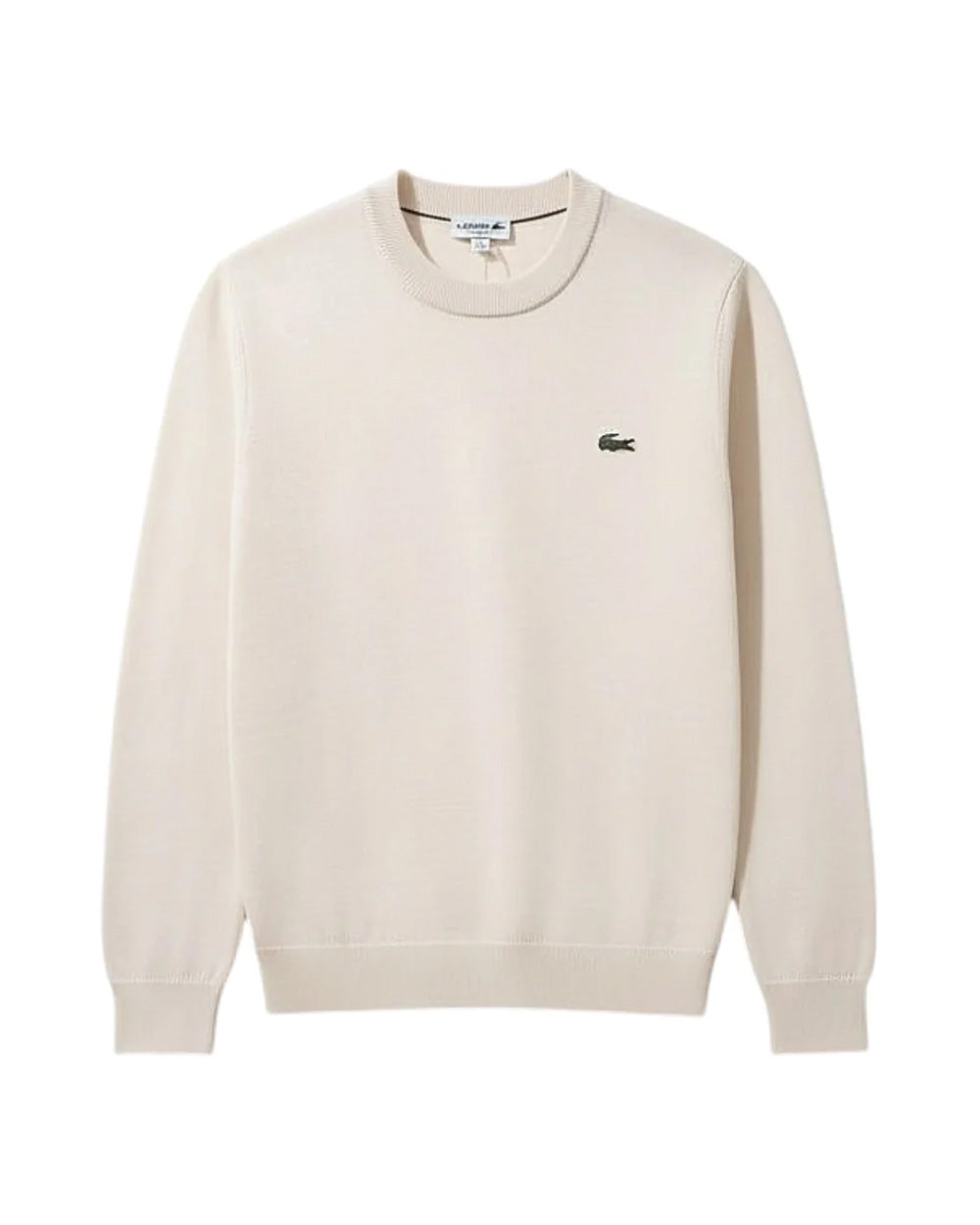 Maglione Uomo Beige Chiaro Girocollo Regular Fit Lacoste AH3225-00-XFJ