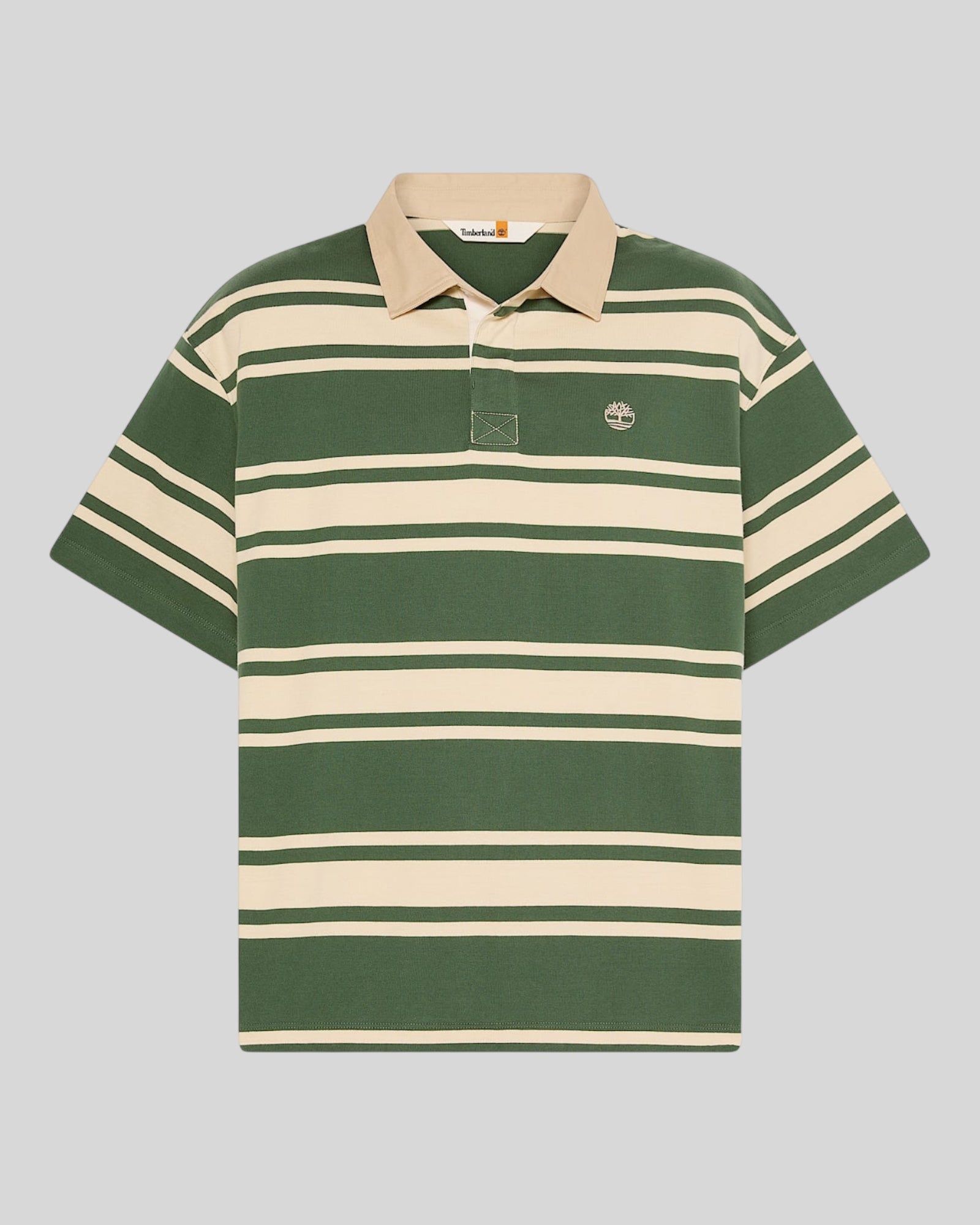 Polo Rugby Unisex Striped Verde/Beige TB0A5MHG Timberland