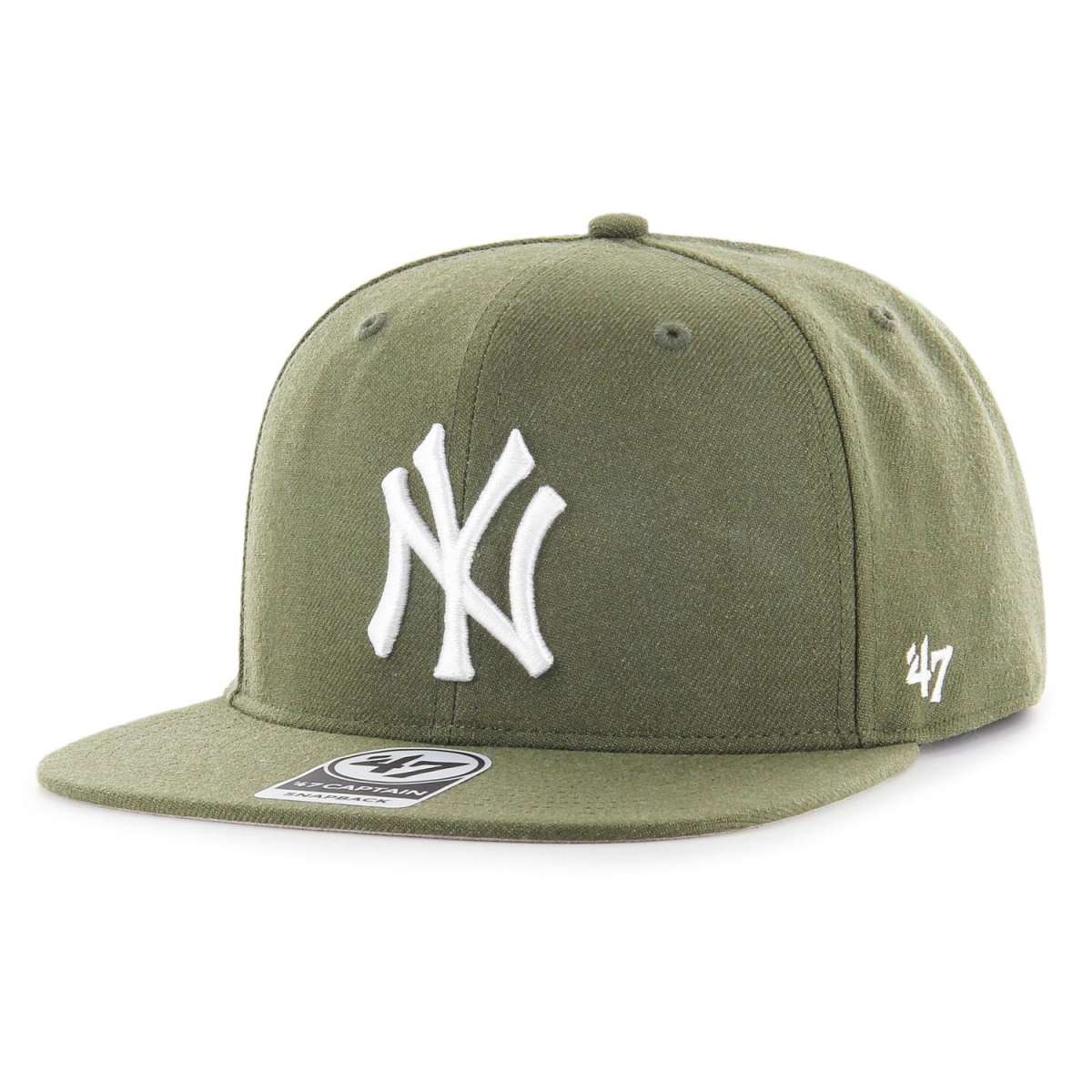 Cappello Con Visiera 47 Brand No Shot New York Yankees Verde Militare 47-B-NSHOT17WBP-SWA