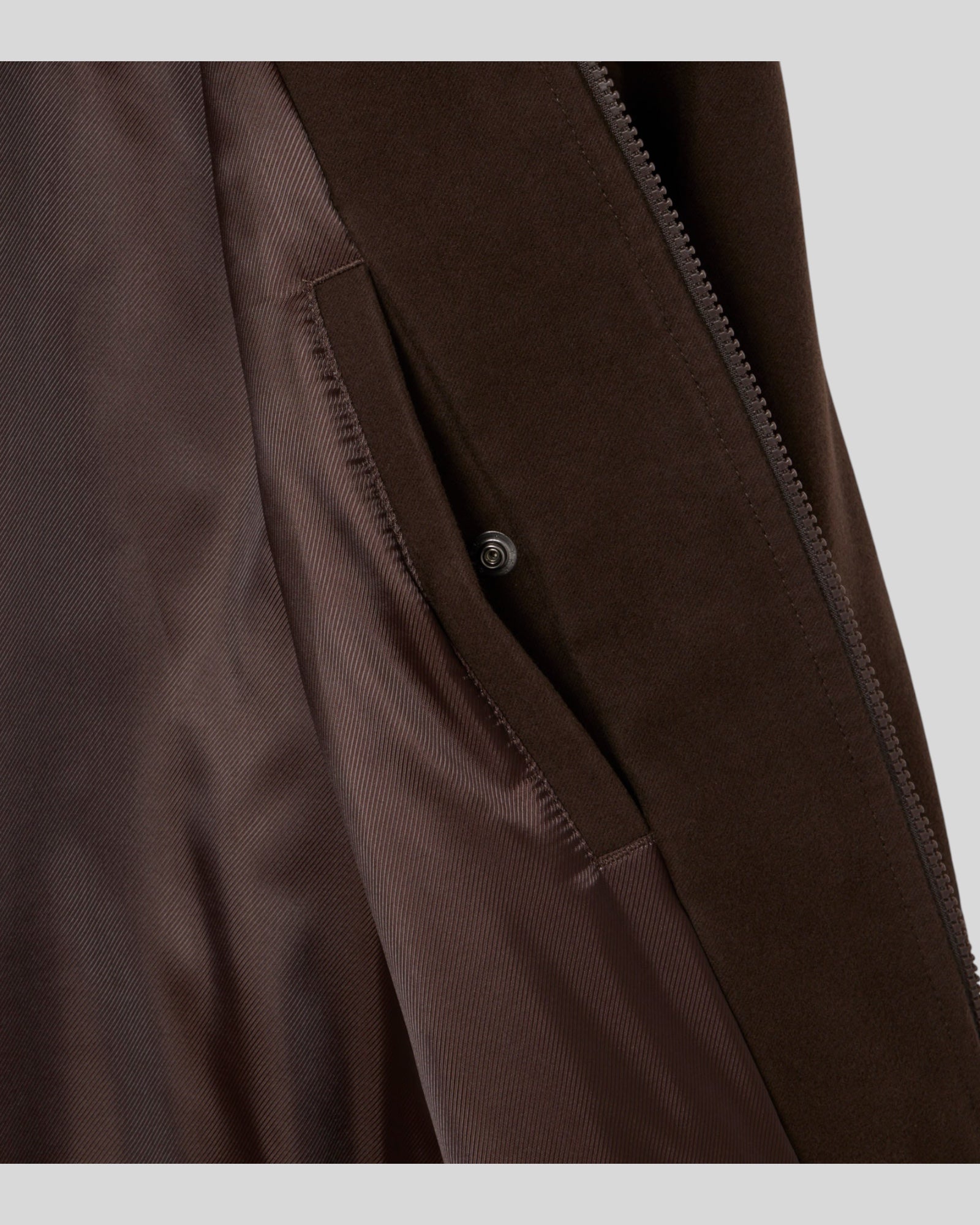 Giacca In Fustagno Imbottita Marrone BH5147-00-SKB Lacoste