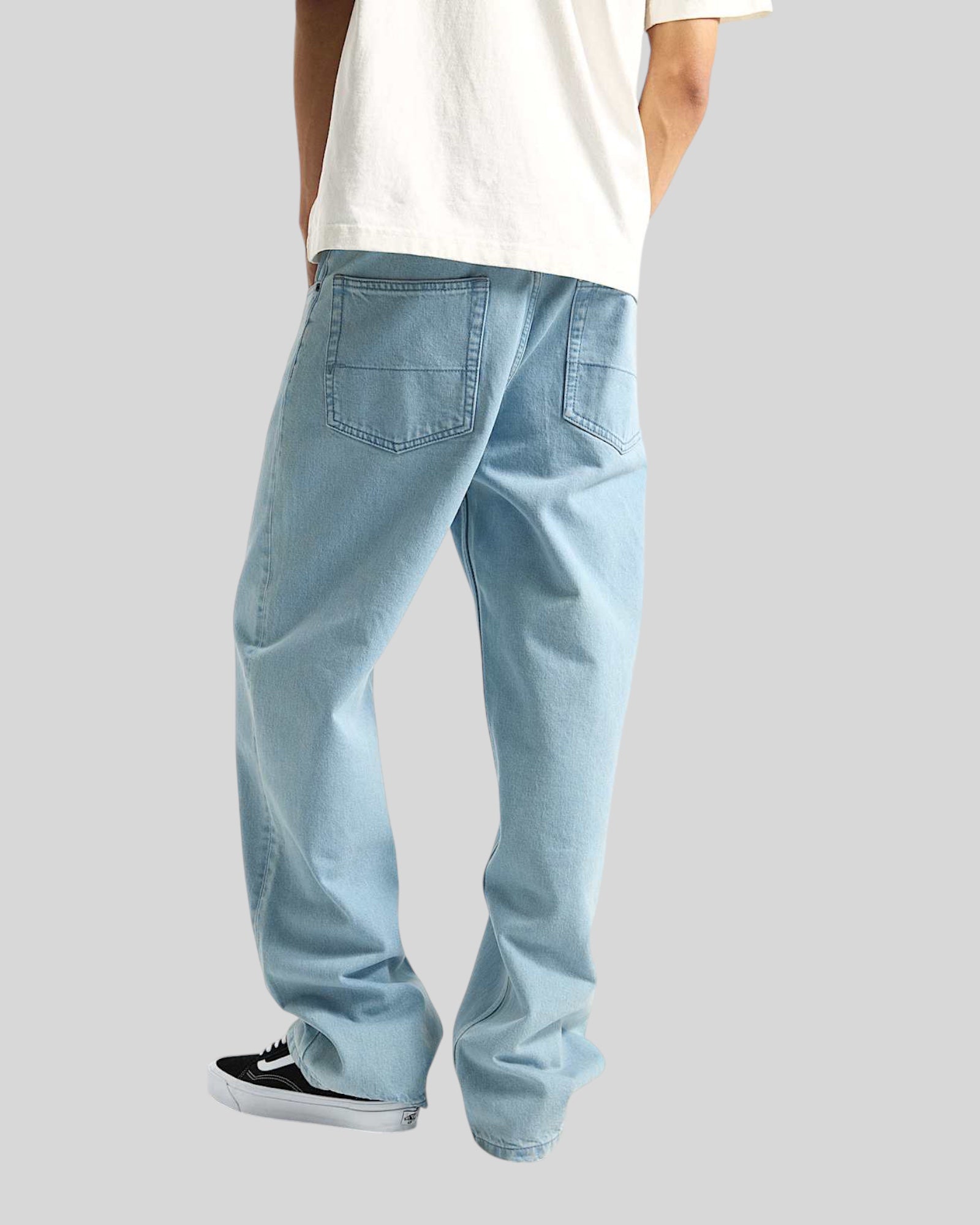 Jeans Loose Check-5 Blu VN000PHI6R Vans