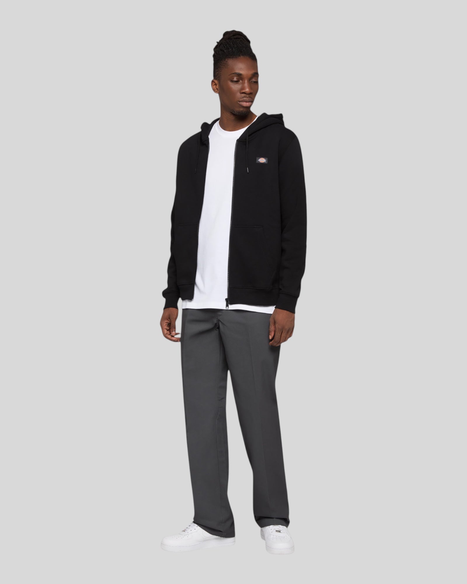 Dickies Oakport Hoodie Black DK0A4XD3BLK1 Zip Up Hoodie