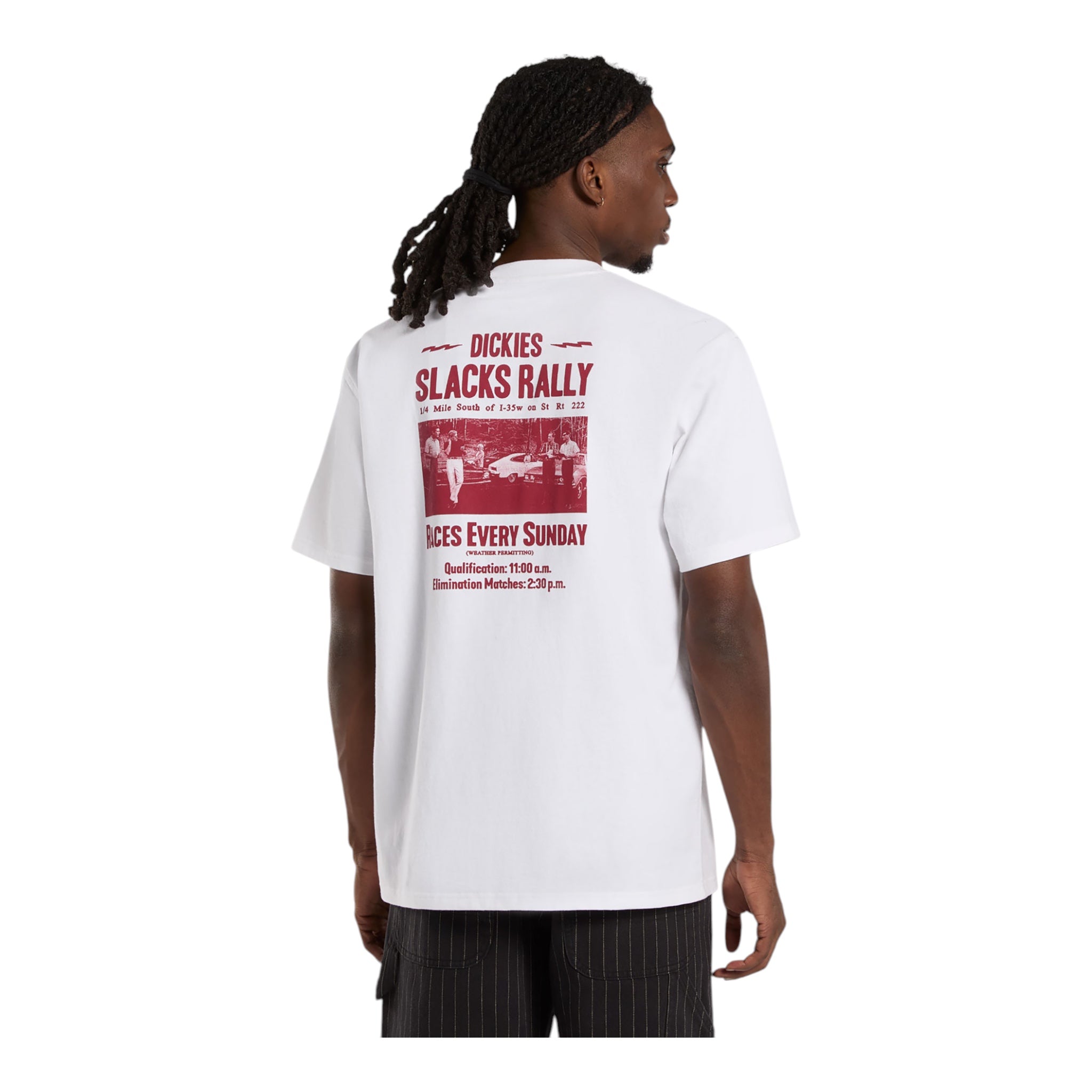 T-Shirt Slacks Rally Tee SS Bianca DK0A4Z8U0WH1 Dickies