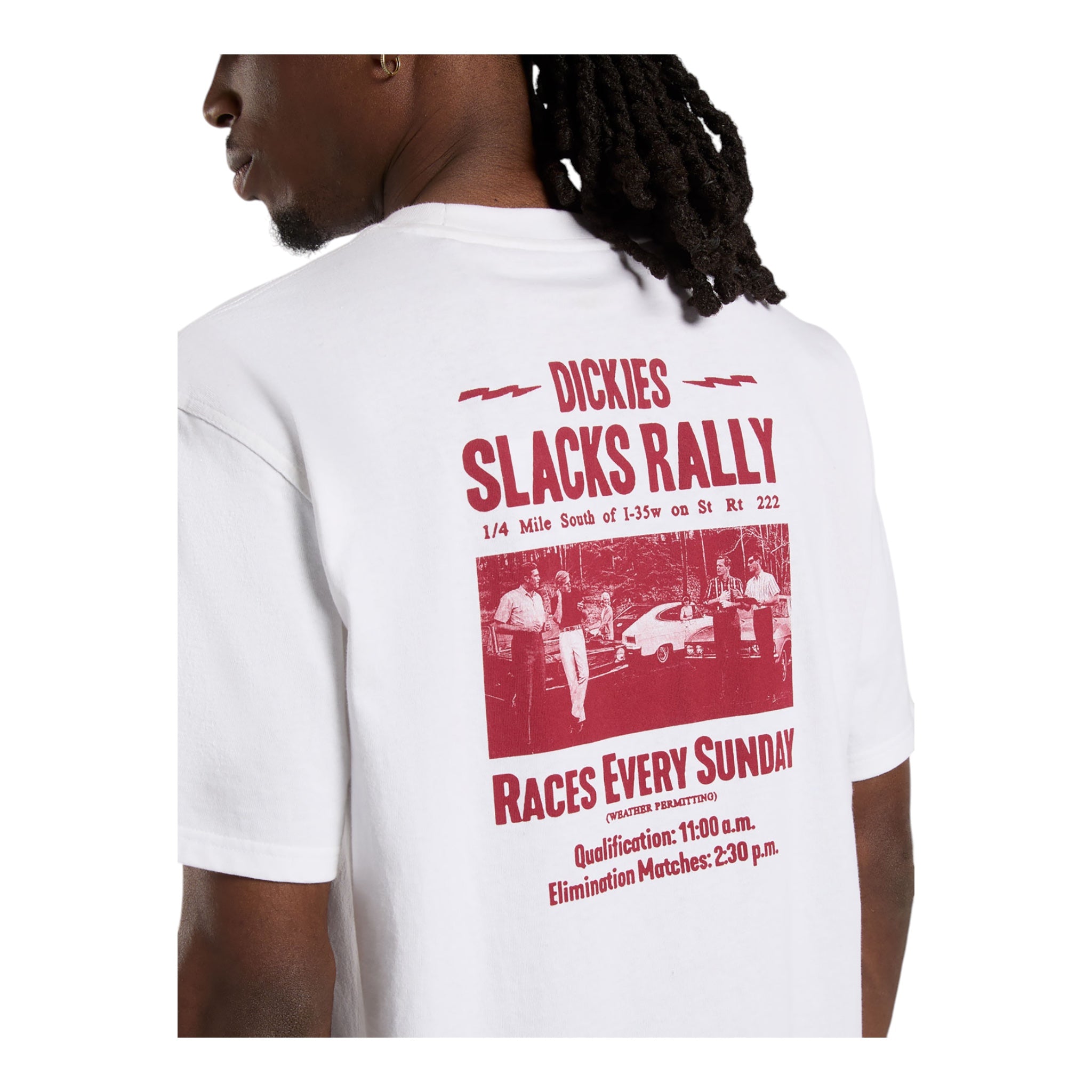 T-Shirt Slacks Rally Tee SS Bianca DK0A4Z8U0WH1 Dickies