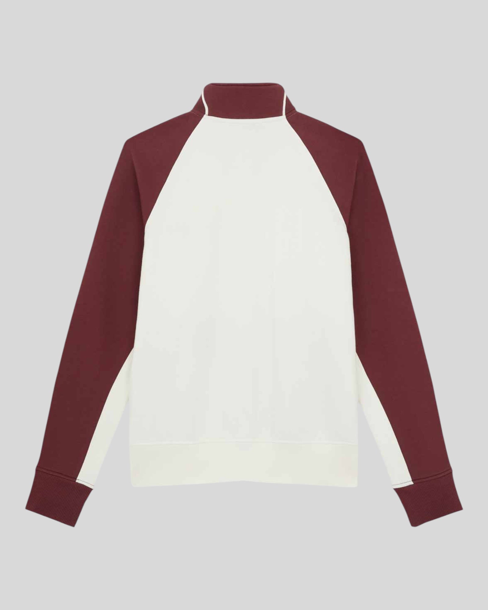 Felpa Con Zip Bolivar FT Sweatshirt Bianco-Bordeaux DK0A87NTL161 Dickies