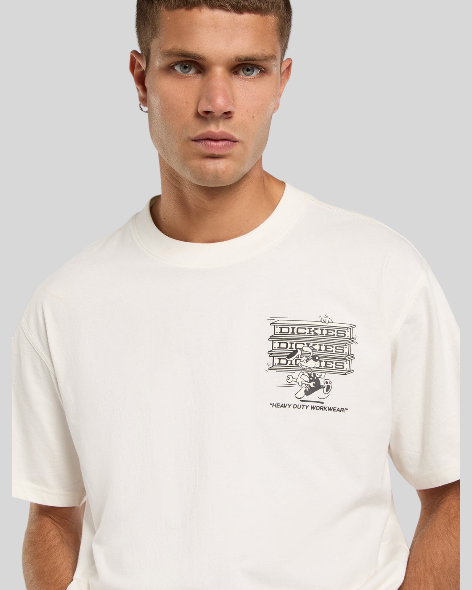 T-Shirt Lynndyl SS Tee Avorio DK0A88JH481 Dickies