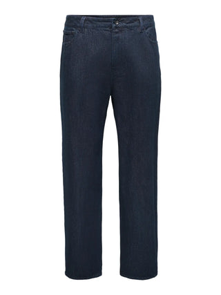 Jeans Uomo Dark Blue Denim/Rinse ONSFADE LOOSE JAQ ONLY & SONS 22039448