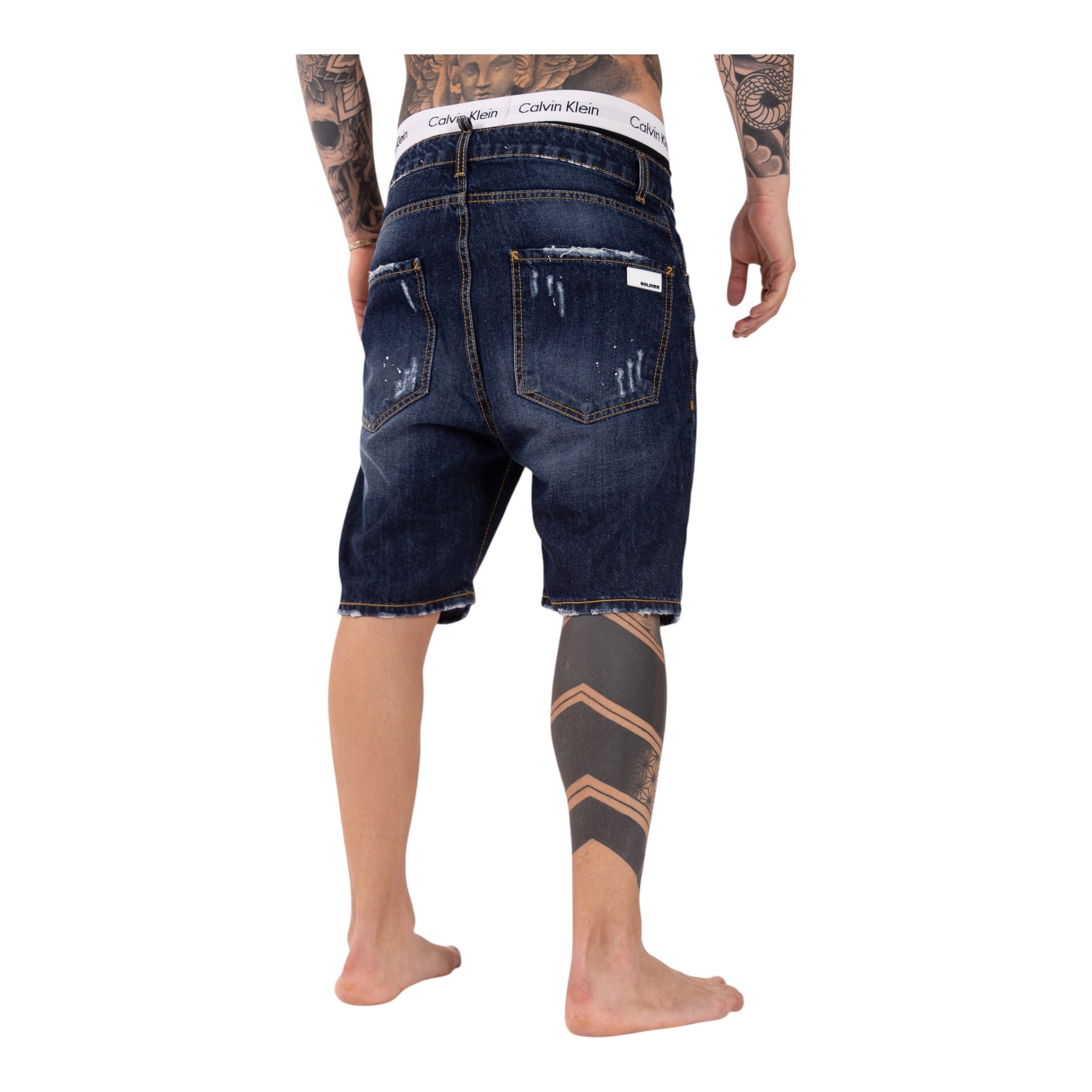 Short Denim Enzom 096B Blu Soldier