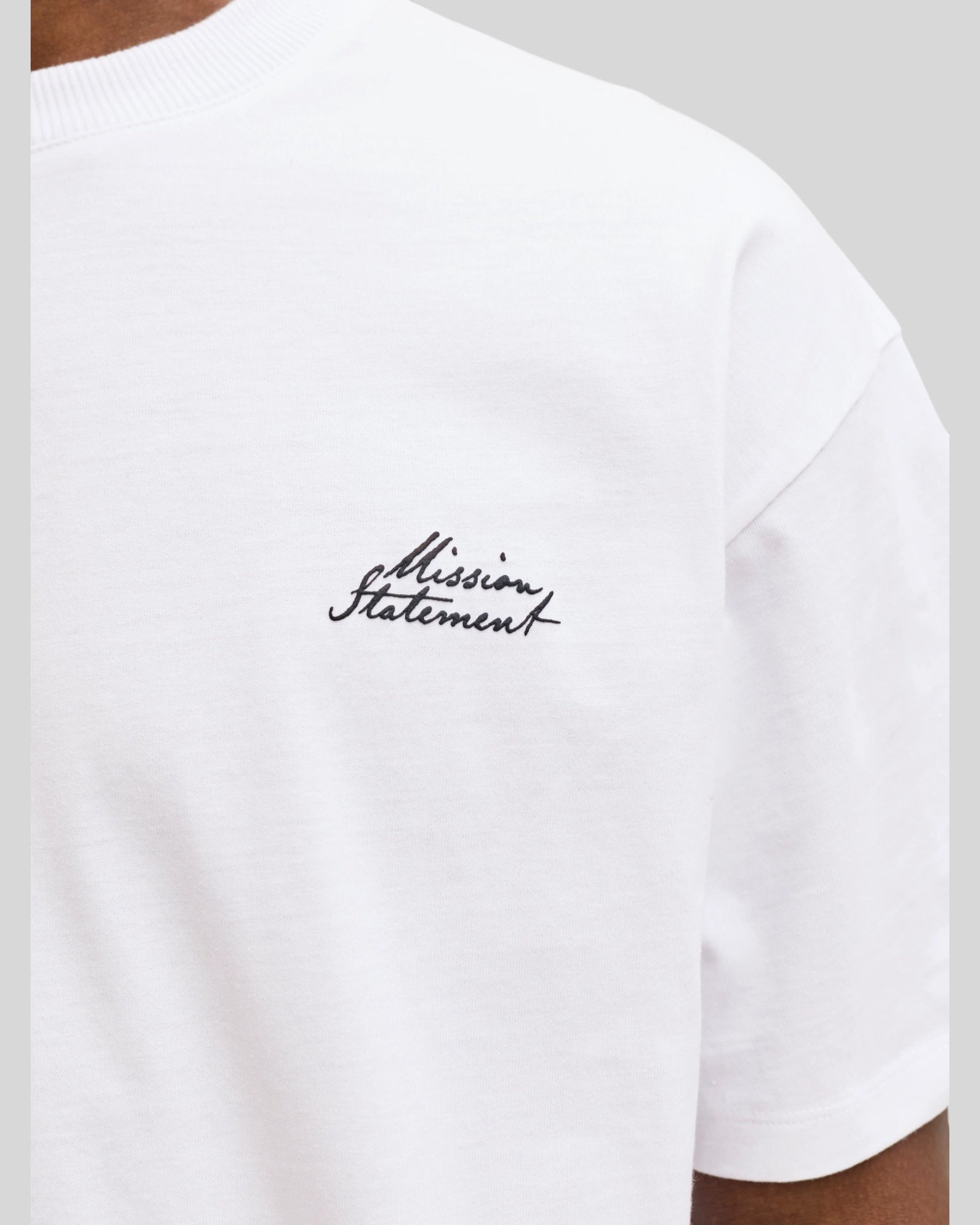 T-Shirt Jcodust Script Back SS Bianco 12292982 Jack & Jones