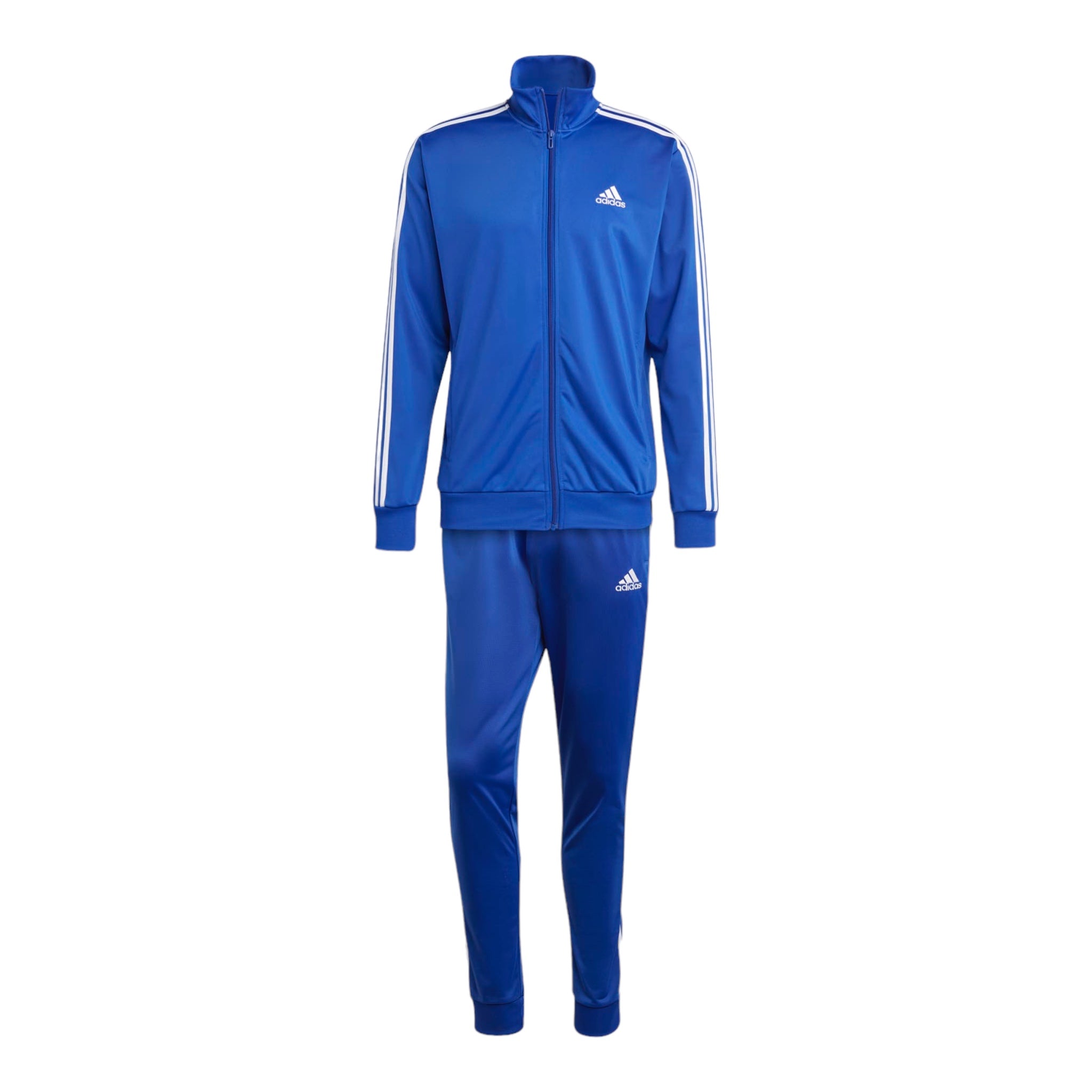 Tuta Completa M 3 Stripes Track Suit Blu IC6761 Adidas