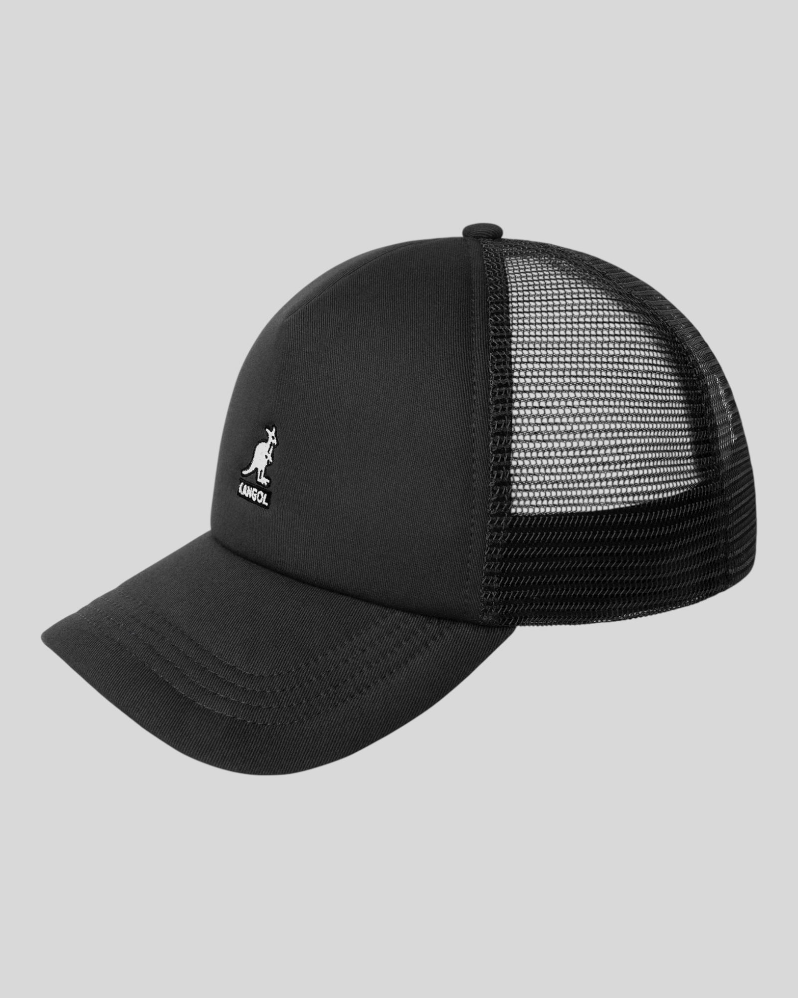 Cappello Con Visiera Kangaroo Trucker Nero K5498 Kangol
