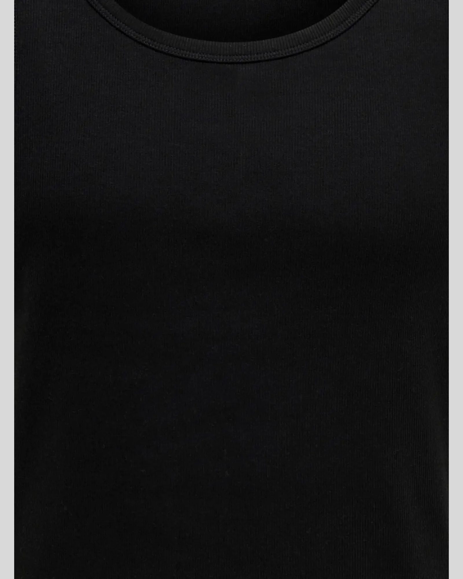 Canotta A Costine Onstanner Reg Tank Nero 22030217 Only & Sons