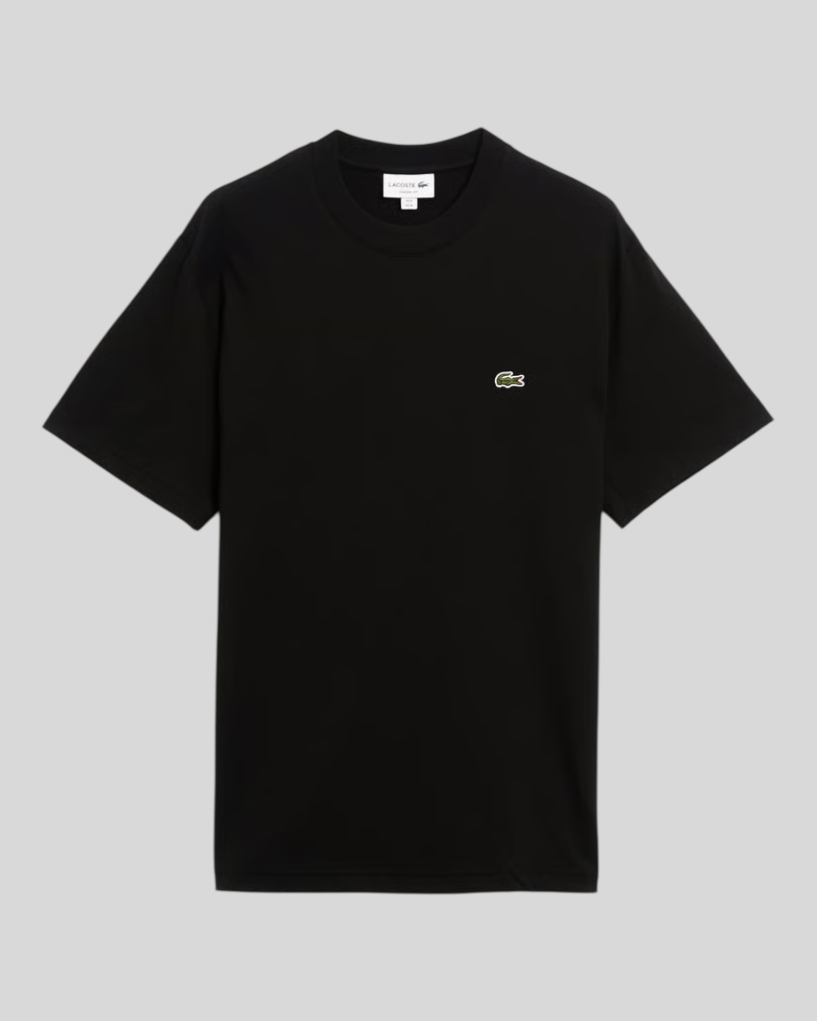 T-Shirt Classic Fit Nera TH7318-00-0031 Lacoste