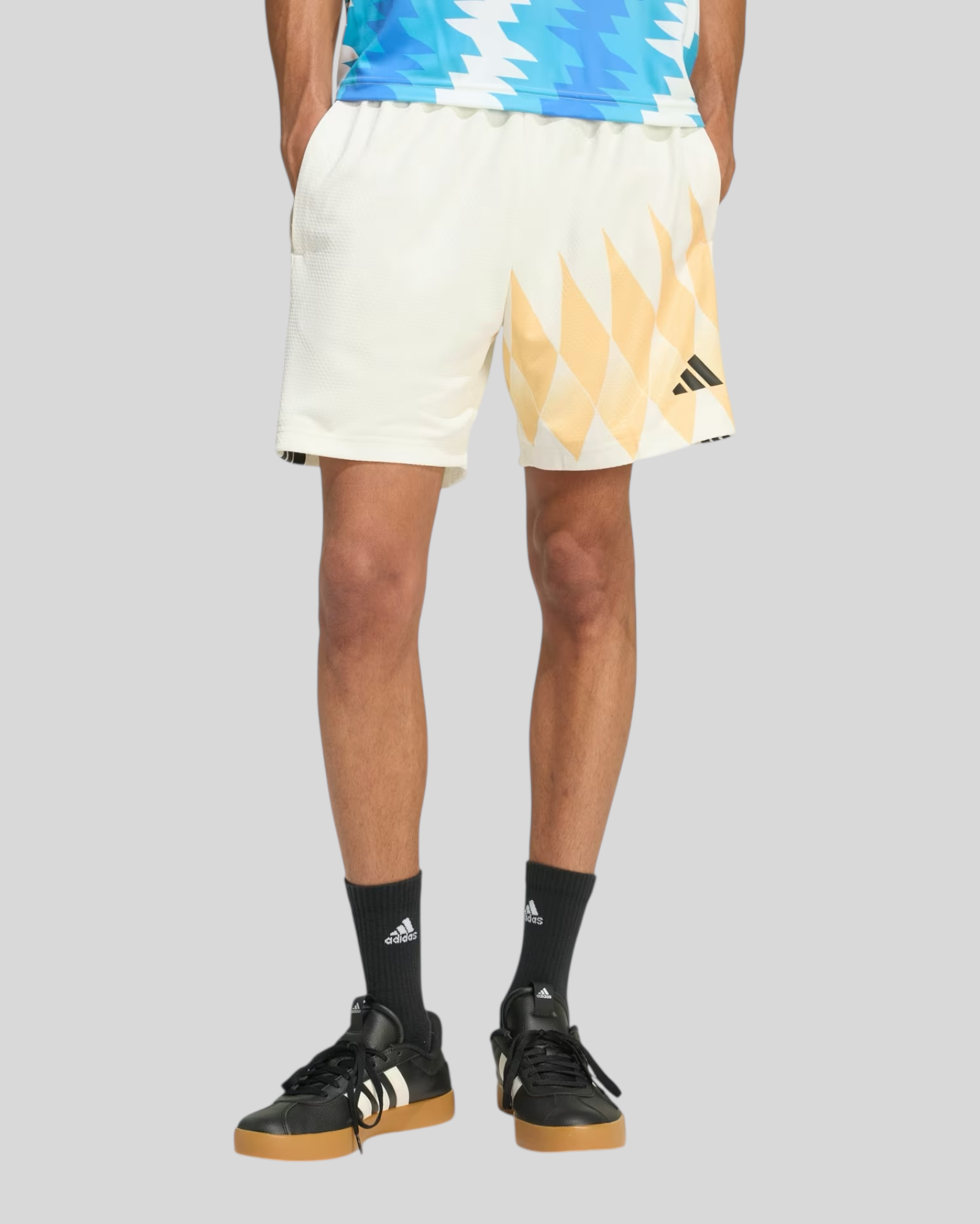 Short M Tiro X Common Goal Piquet Bianco KA9154 Adidas