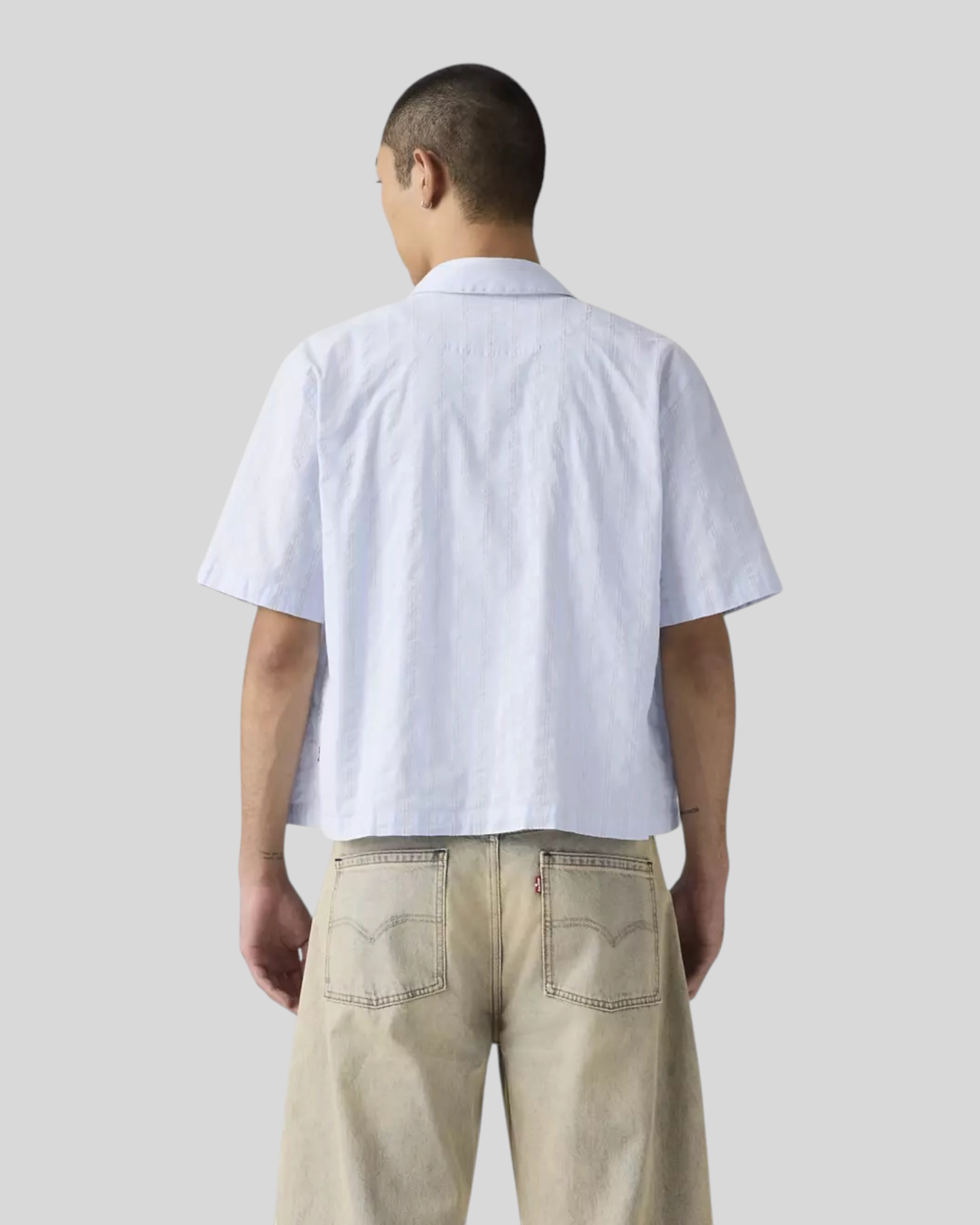 Camicia Maniche Corte Boxy Fit Lama Blue 005GH-0001 Levi’s