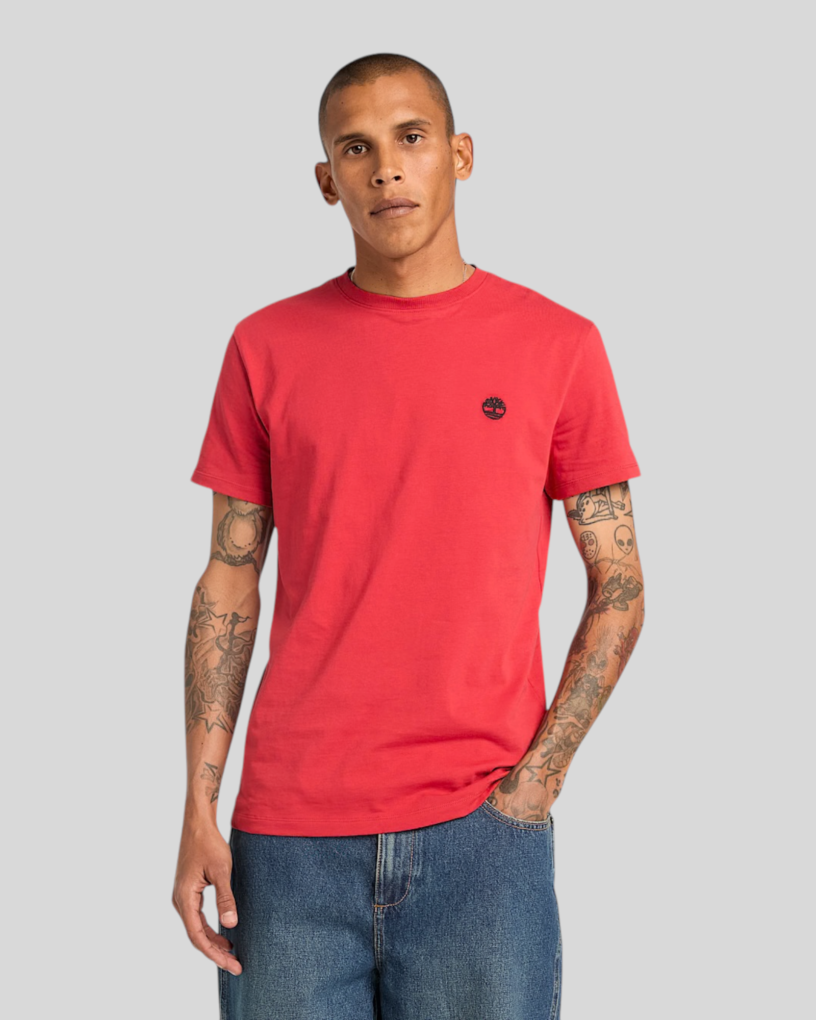 T-Shirt Dunstan River Slim Fit Rosso TB0A2BPR N96 Timberland