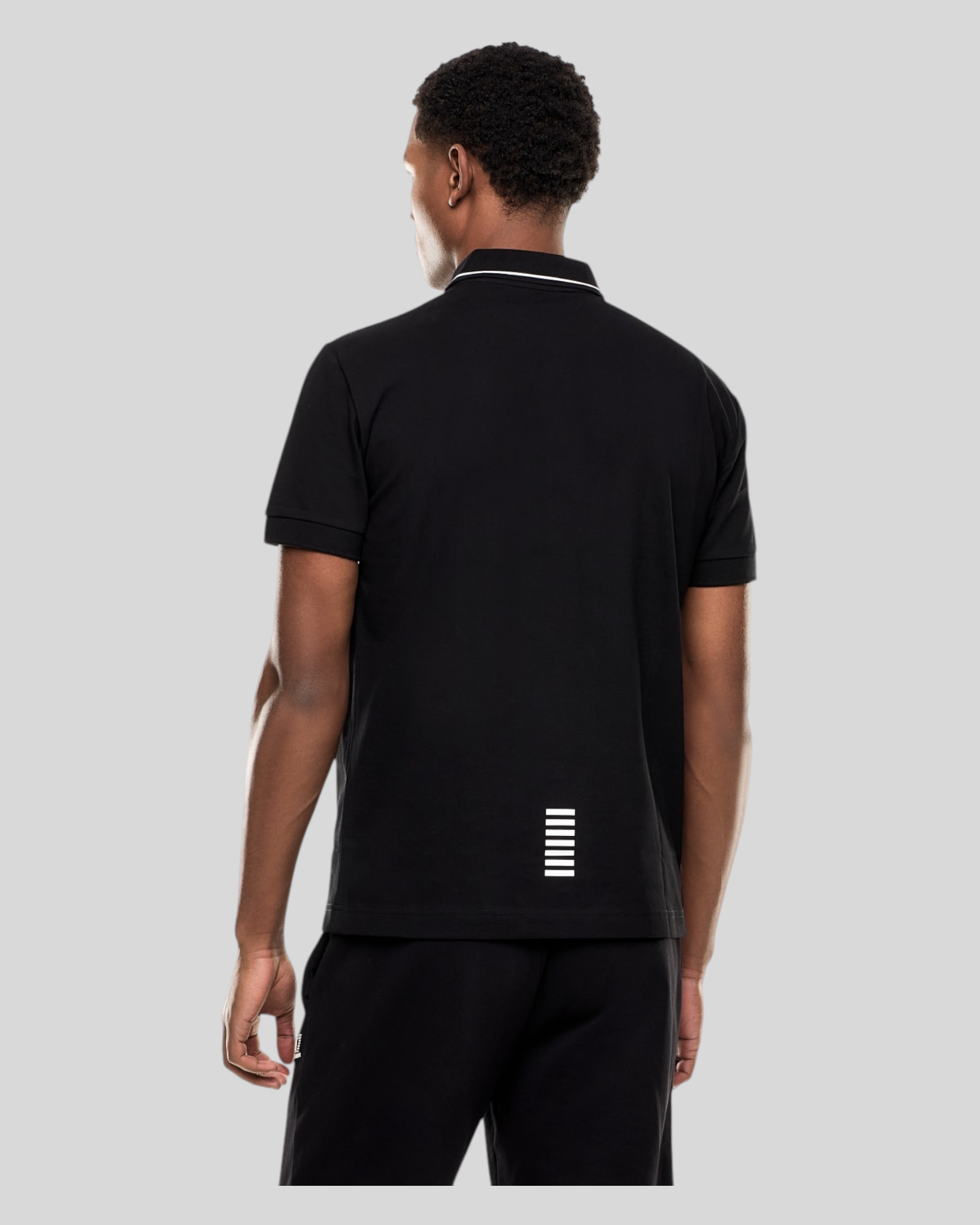 Polo Identity Core Stretch Nero 8NPF16PJVUZ120 EA7 Emporio Armani