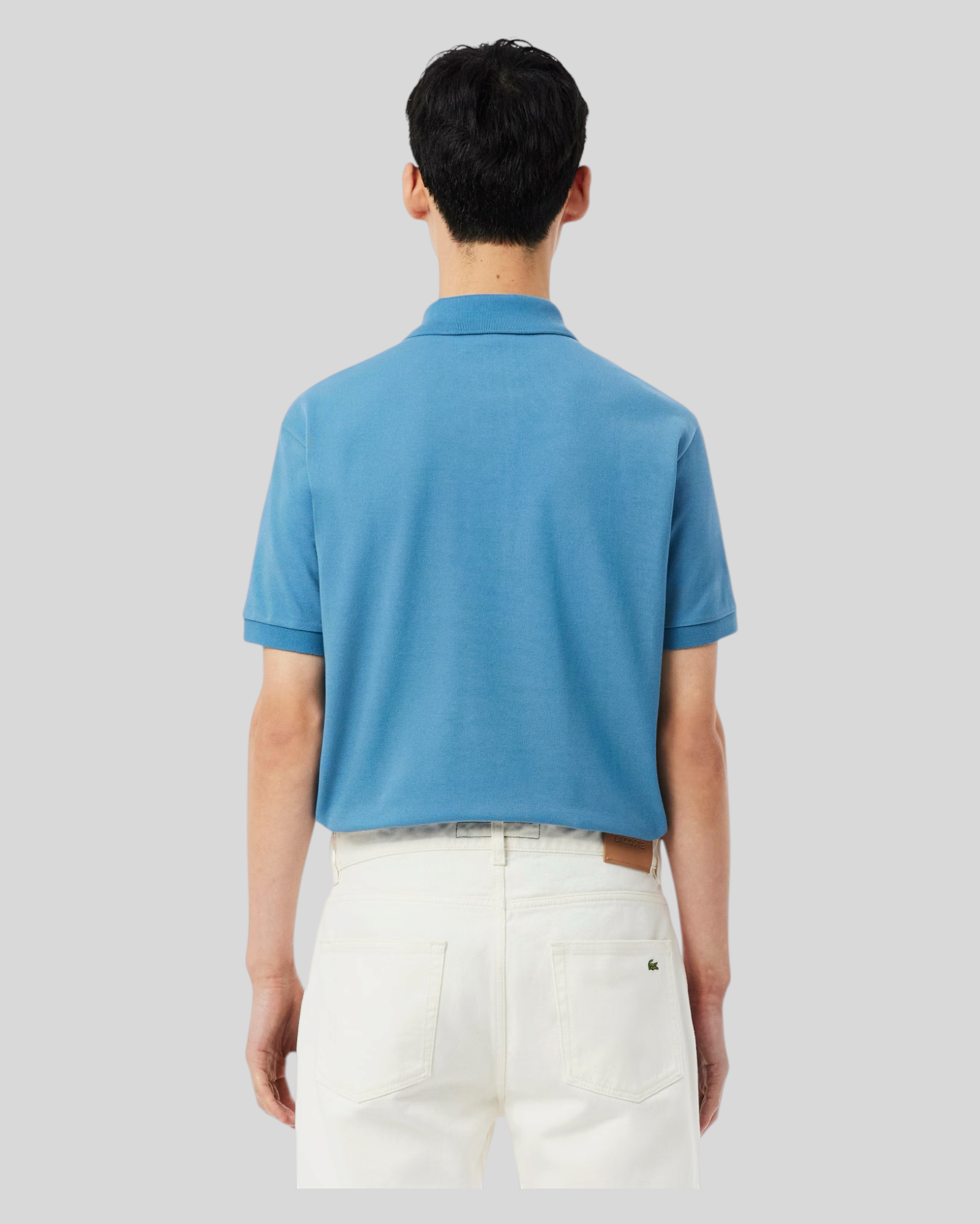 Polo Classic Fit In Piquet Bleu L1212-00-JBK Lacoste